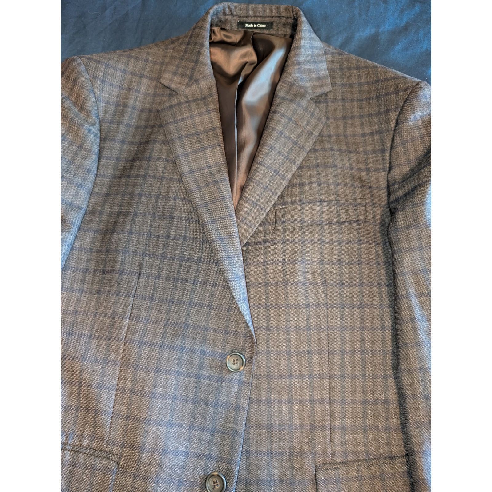 Pronto Uomo Pronto Uomo Platinum Modern Fit Blazer Jacket 42S 2 Button Size 42S - 2 Thumbnail