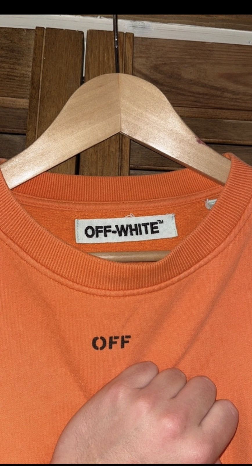 Off White Vlone Sweat OFF WHITE x Vlone Grailed