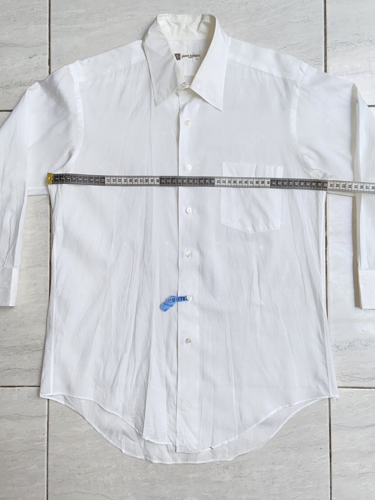 Pierre Balmain PIERRE BALMAIN White Shirt Size US S / EU 44-46 / 1 - 8 Thumbnail