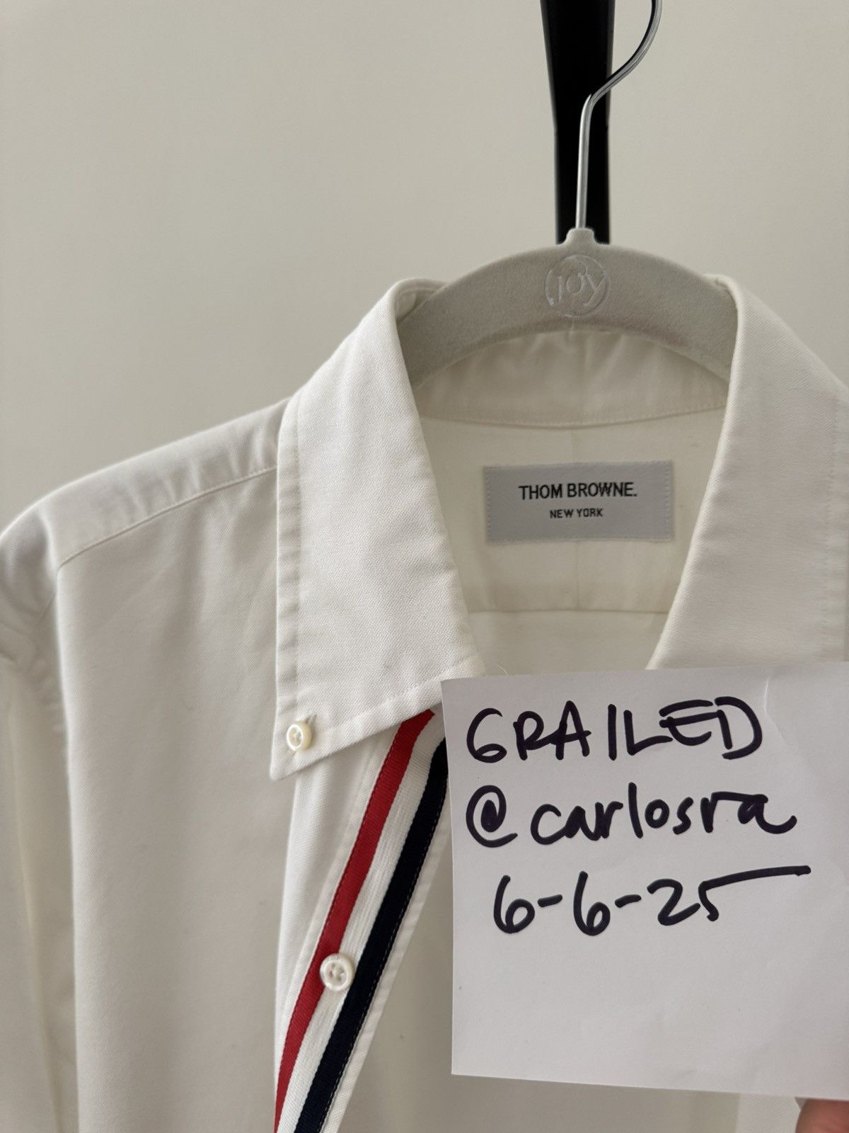 Thom Browne Thom Browne white Oxford shirt Size US M / EU 48-50 / 2 - 7 Thumbnail