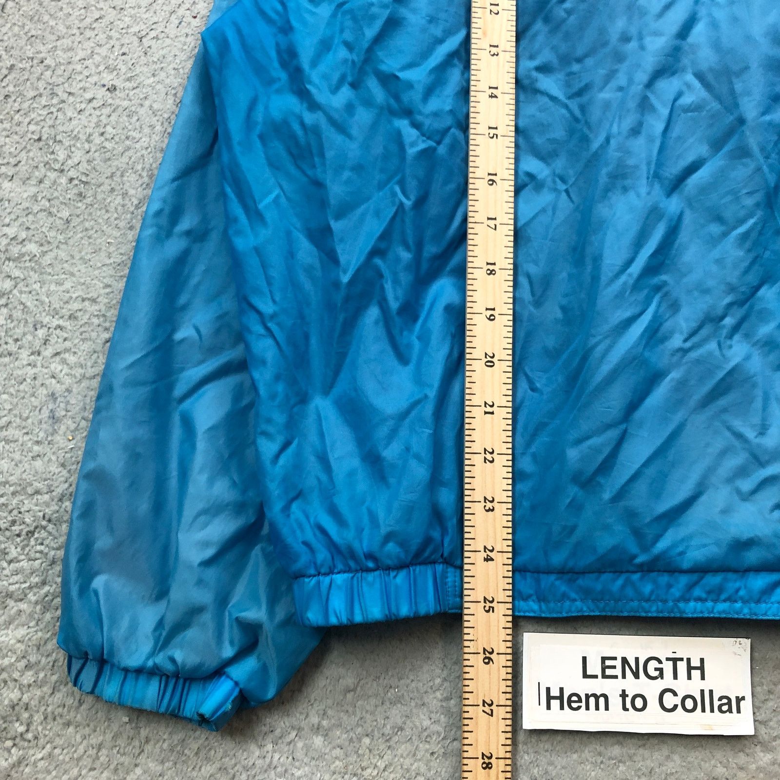 Ocean Pacific Vintage 80s OP Ocean Pacific Windbreaker Jacket Men M Blue Size US M / EU 48-50 / 2 - 9 Thumbnail