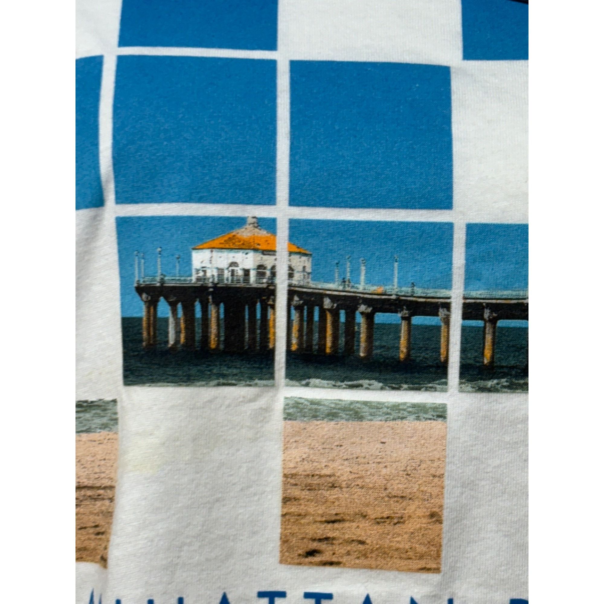 SKECHERS Skechers Manhattan Beach Pier Tee, Bright White, Sz. M Size M / US 6-8 / IT 42-44 - 5 Thumbnail