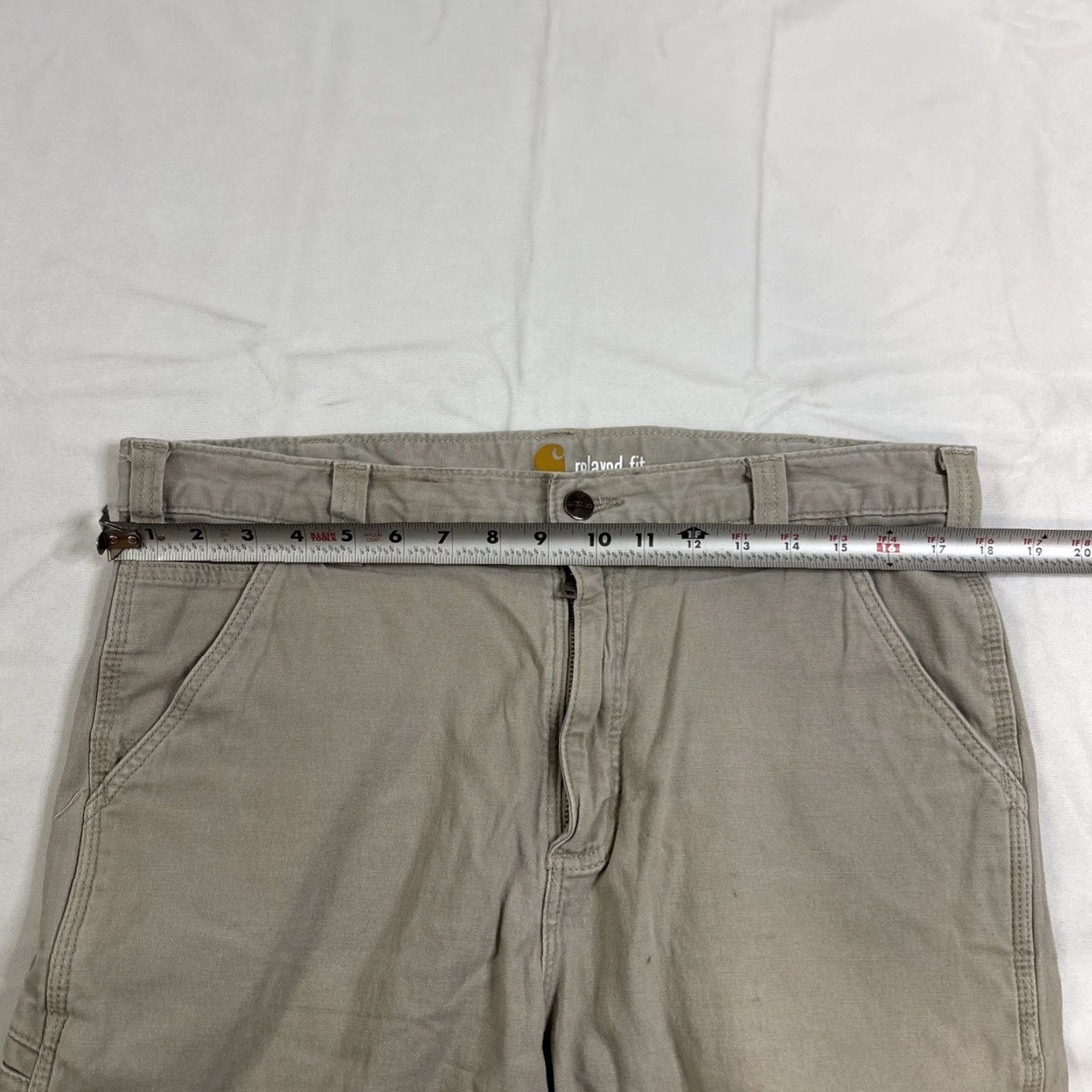 Carhartt Carhartt Relaxed Fit Work 5 Pocket Shorts Men’s 36 Tan Brown Cargo Pockets 102514-232 Size US 36 / EU 52 - 5 Thumbnail