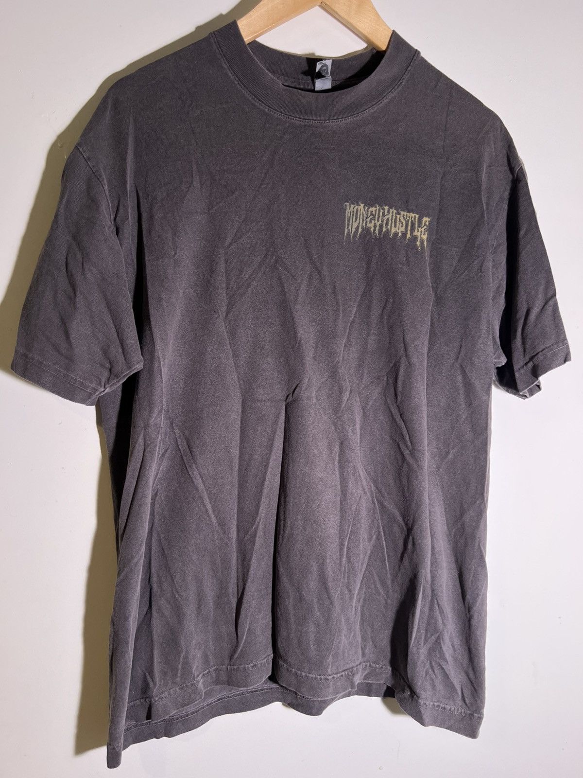 Vintage Money Hustle Grim Reaper Goth Streetwear Retro Indie T Shirt Size US M / EU 48-50 / 2 - 2 Thumbnail