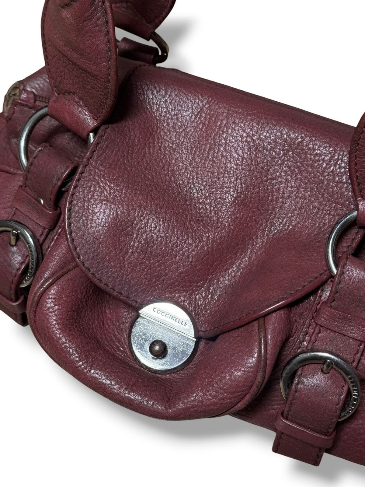 Vintage Vintage Coccinelle Leather Crossbody Bag Luxury Avantgarde Size ONE SIZE - 5 Thumbnail