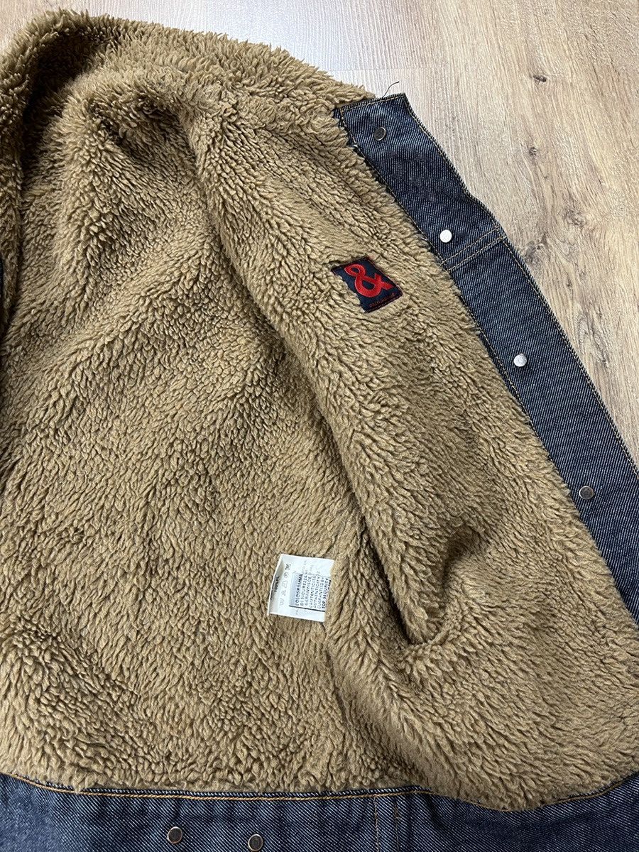 Designer × Dolce & Gabbana ➕ Dolce & Gabbana fur lined indigo trucker denim jacket y2k Size M / US 6-8 / IT 42-44 - 7 Thumbnail