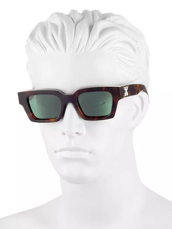 Off-White × Virgil Abloh OFF-WHITE Virgil Sunglasses TORTOISE Size ONE SIZE - 15 Thumbnail