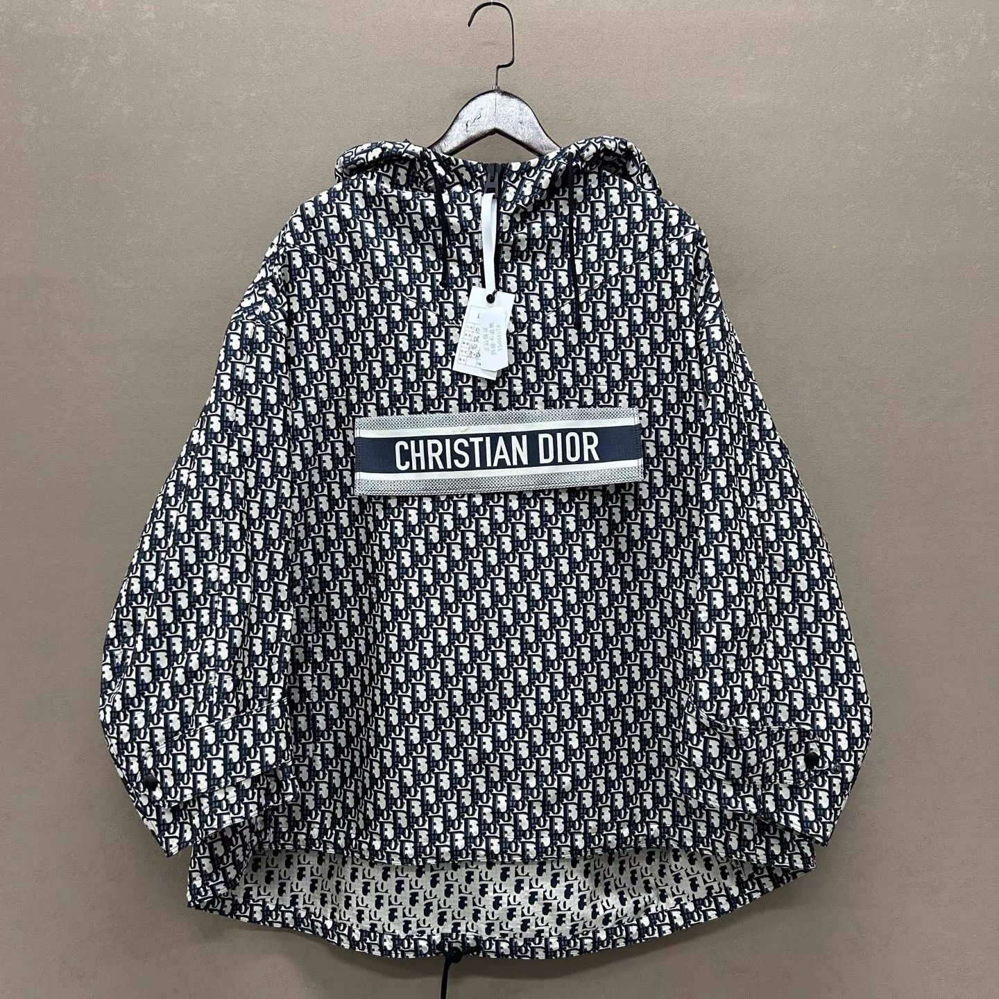 Dior Dior 99 New Oblique All Over Logo Shell Jacket XS Size XS / US 0-2 / IT 36-38 - 1 Thumbnail