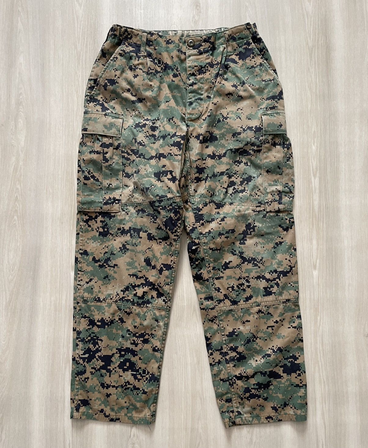 Vintage VTG Y2K USMC Woodland MARPAT MCCUU Combat Pants Trousers M Size US 32 / EU 48 - 1 Thumbnail