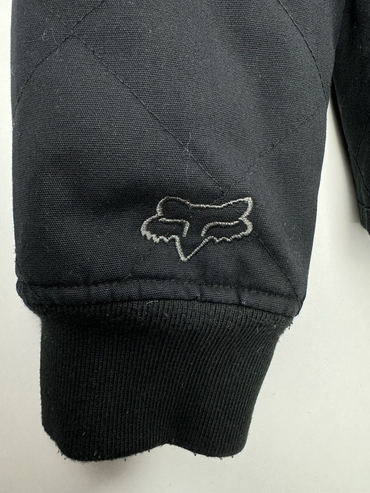 Fox Racing Vintage FOX Black Bomber Jacket Size US M / EU 48-50 / 2 - 7 Thumbnail