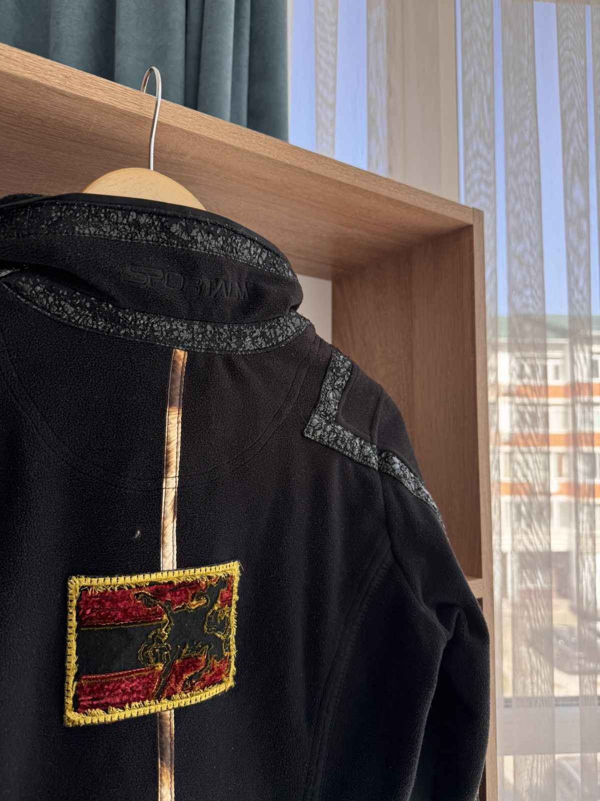 Sportalm Kitzbuhel × Vintage Vintage Sportalm Luxury Leopard Black Blazer Size S / US 4 / IT 40 - 12 Thumbnail