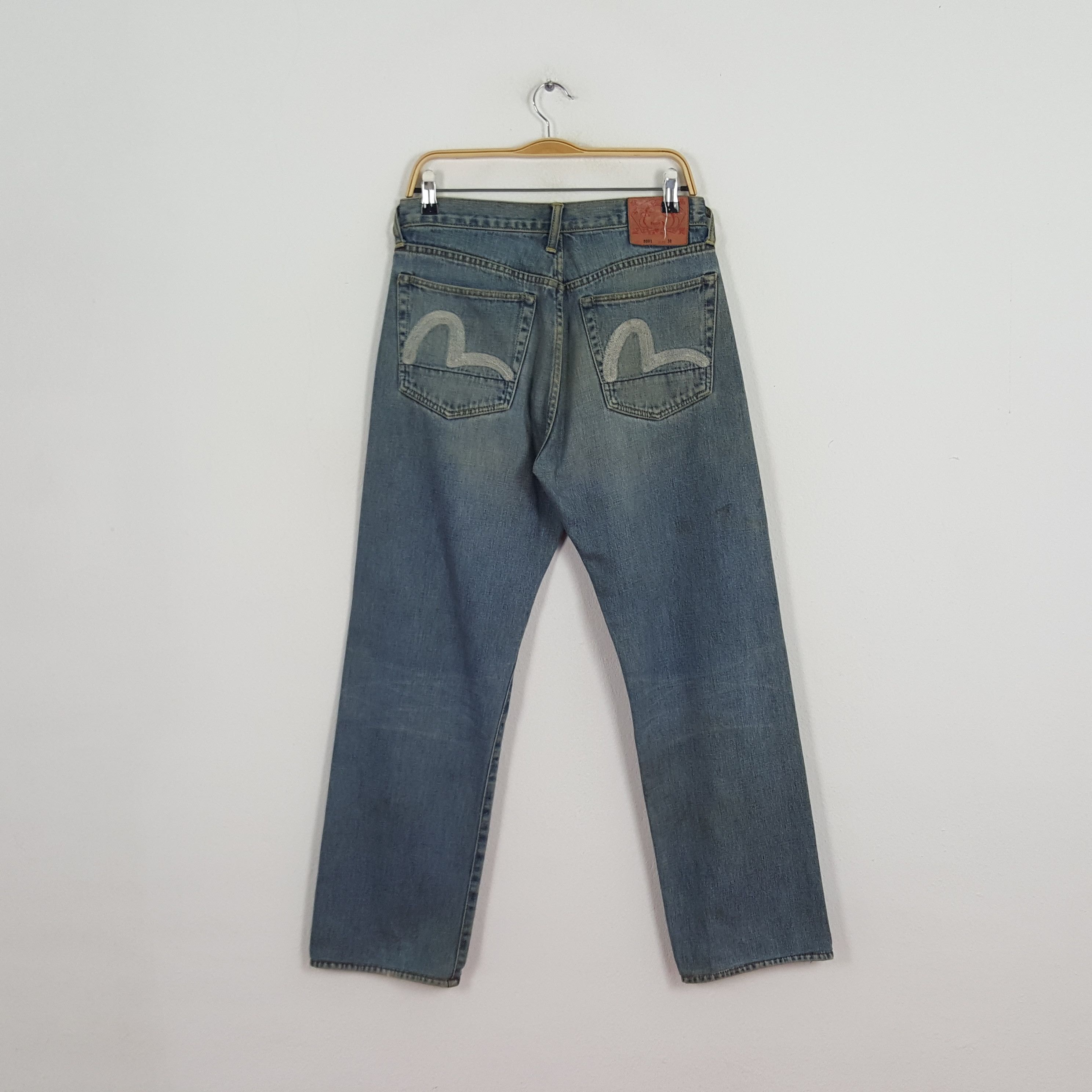 Evisu × Japanese Brand × Vintage VIntage Evisu Japanese Brand Daicock Custom Art Denim Jeans Size US 30 / EU 46 - 4 Thumbnail