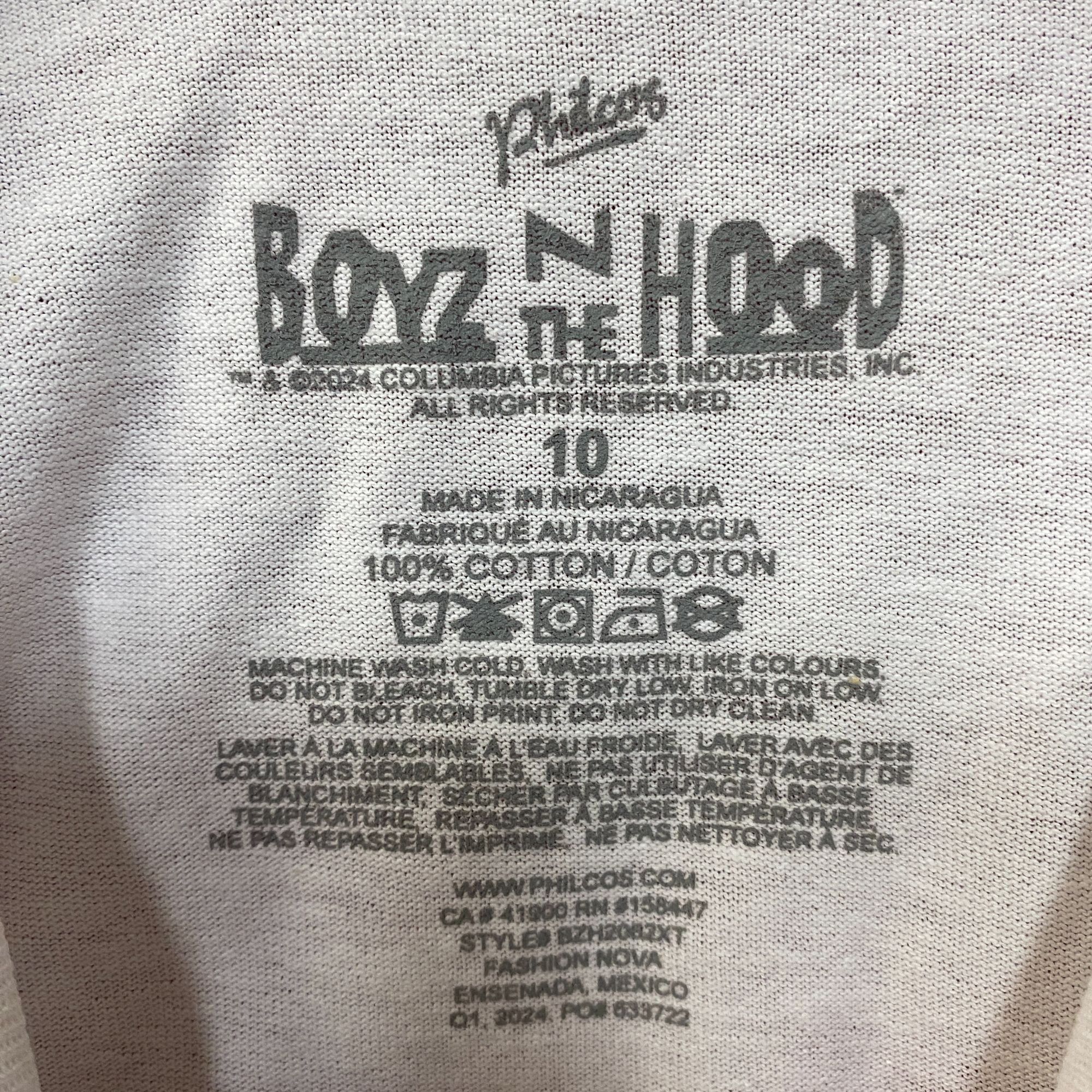 Rap Tees Boyz In The Hood Ice Cube Movie Poster T-Shirt Small Size US S / EU 44-46 / 1 - 4 Thumbnail