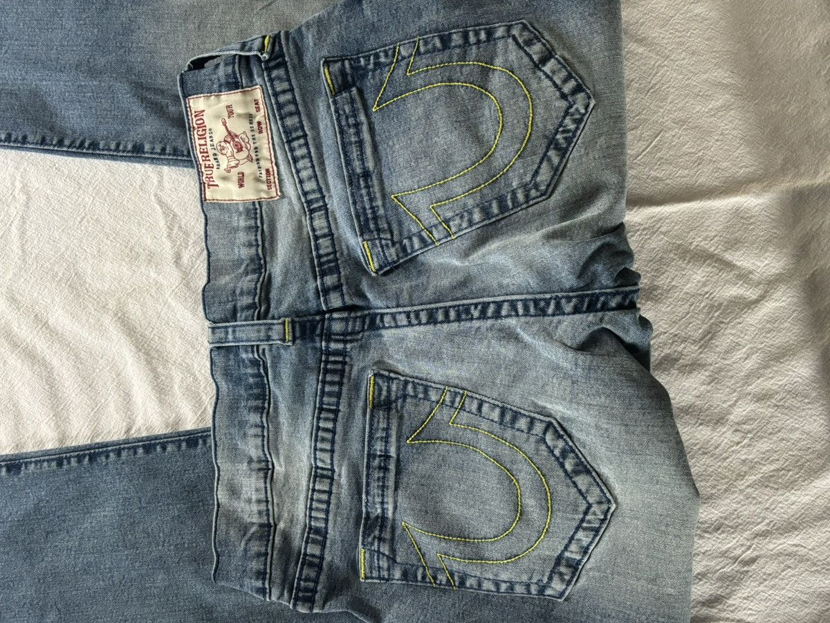 True Religion True religon jeans with yellow Size US 33 - 4 Thumbnail