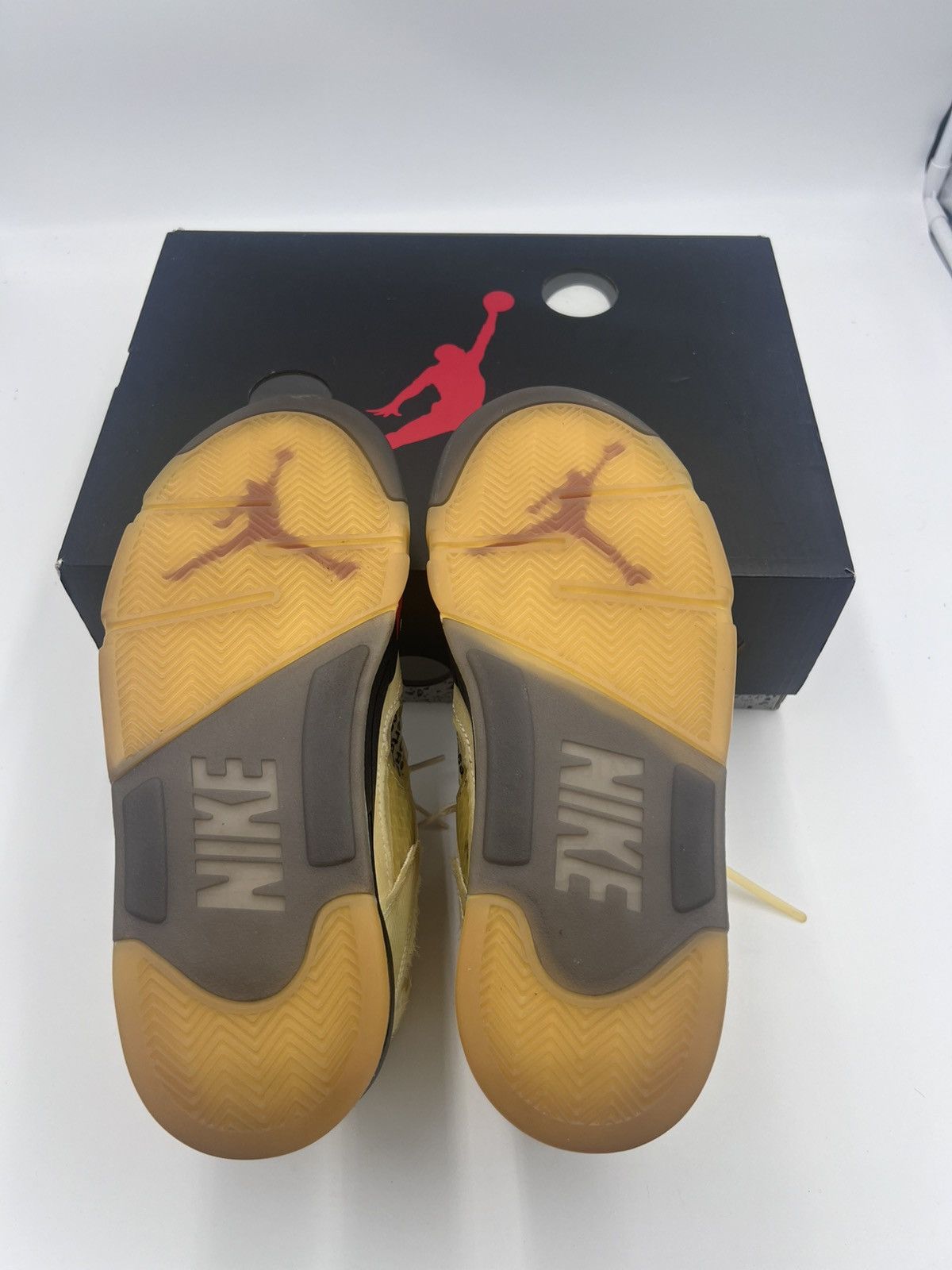 Nike × Off-White Jordan 5 Retro Off-White Sail Size US 10 / EU 43 - 6 Thumbnail