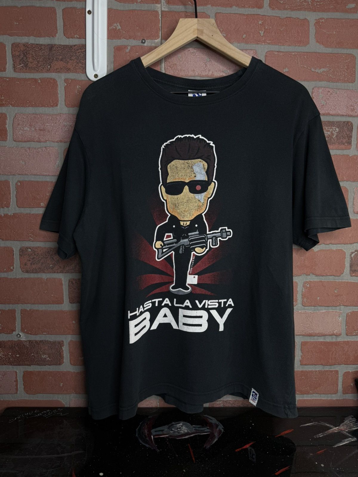 Vintage Vintage Terminator T2 Movie T-Shirt Adult Size Medium Size US M / EU 48-50 / 2 - 6 Thumbnail
