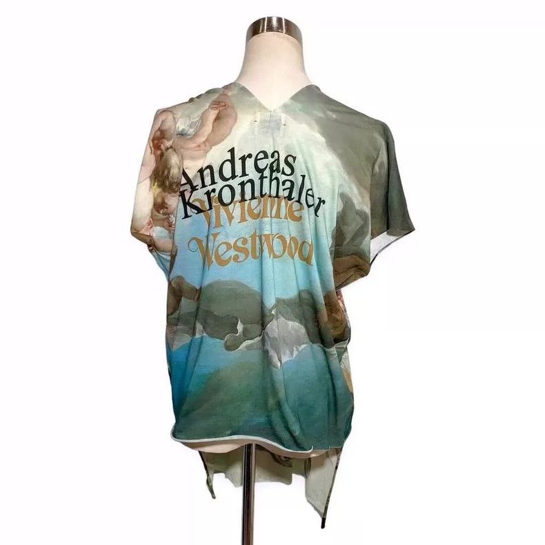 Vivienne Westwood Vivienne Westwood Irregularly cropped oil painting of an a Size M / US 6-8 / IT 42-44 - 3 Thumbnail