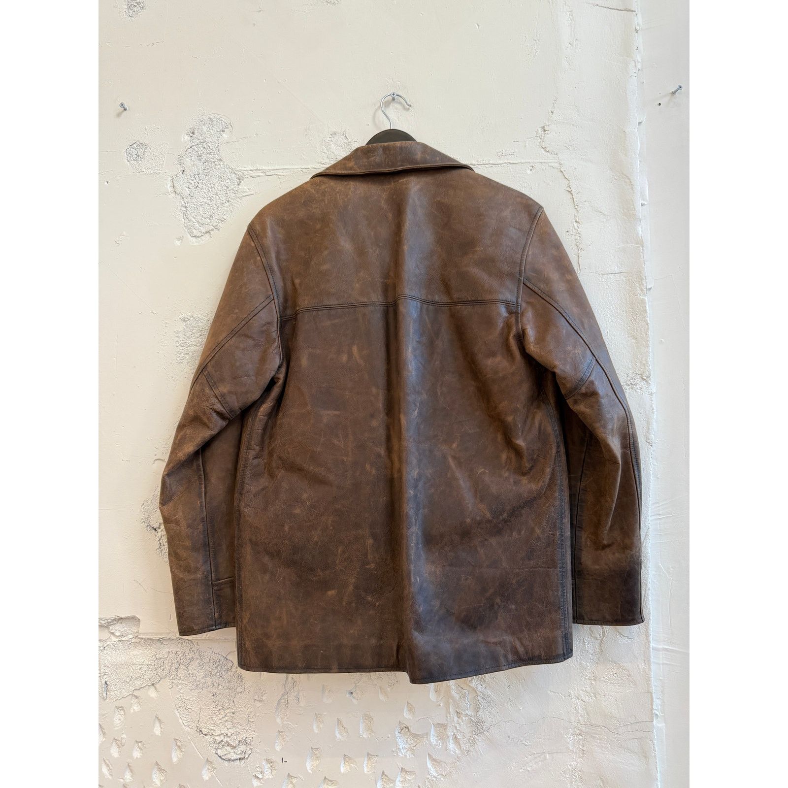 Polo Ralph Lauren Polo By Ralph Lauren RRL Double RL Leather Car Coat Size US L / EU 52-54 / 3 - 2 Thumbnail