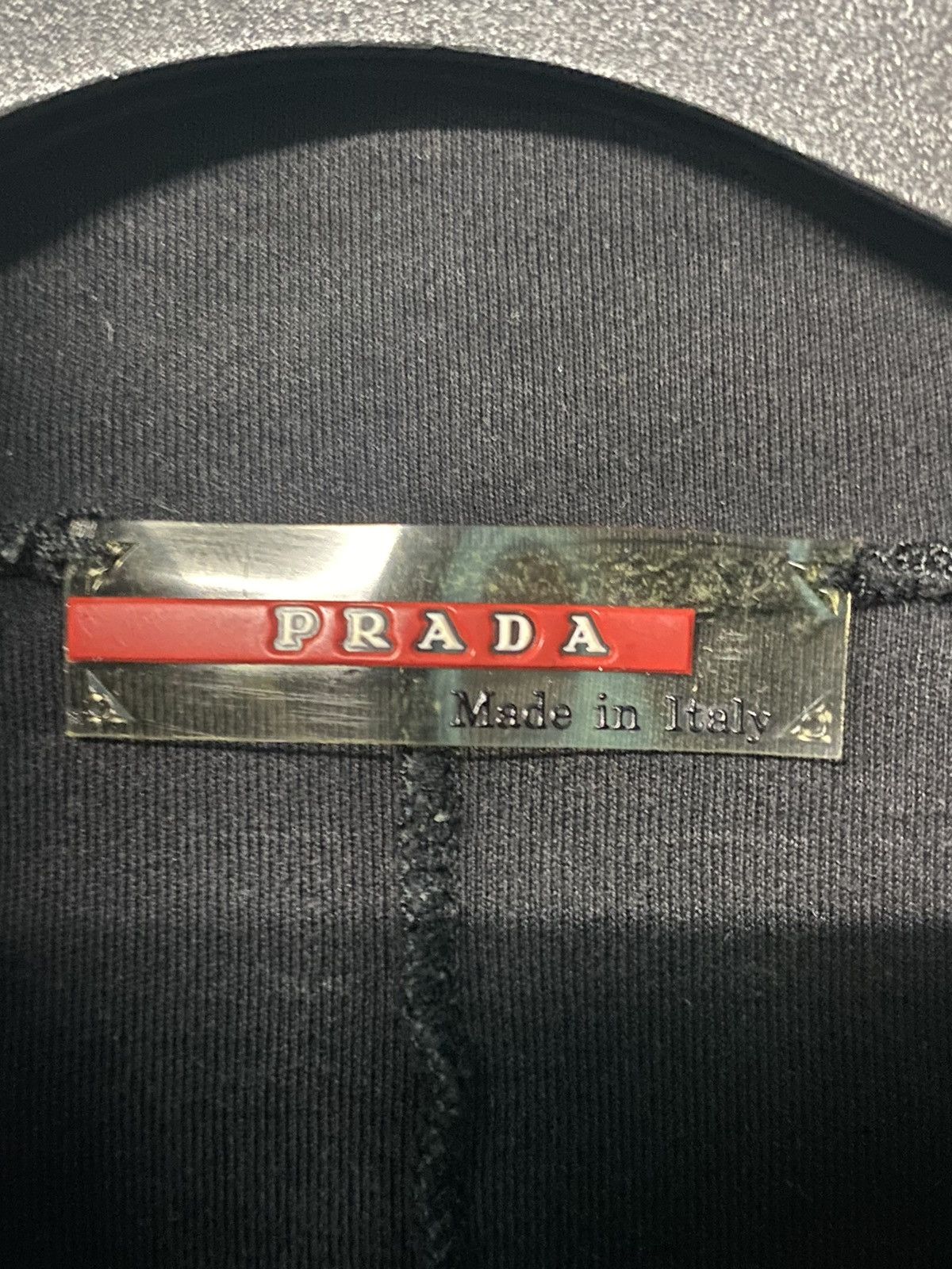 Prada Authentic Prada Half Zipper Pullover Shirt Size US L / EU 52-54 / 3 - 3 Thumbnail