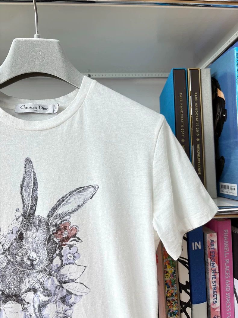 Dior Dior Year of the Rabbit limited cotton linen short-sleeved Size US S / EU 44-46 / 1 - 2 Thumbnail