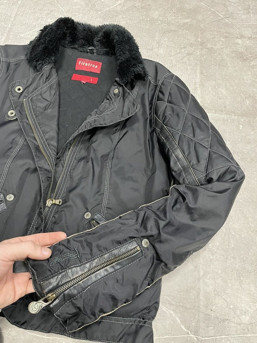 If Six Was Nine Rare fur black opium hysteric glamour style biker jacket 🧥 Size US M / EU 48-50 / 2 - 6 Thumbnail