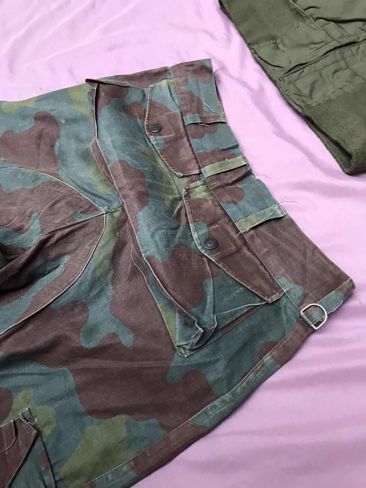 Other 90s vintage italian army camo combat cargo monkey a** pocket Size US 31 - 1 Thumbnail