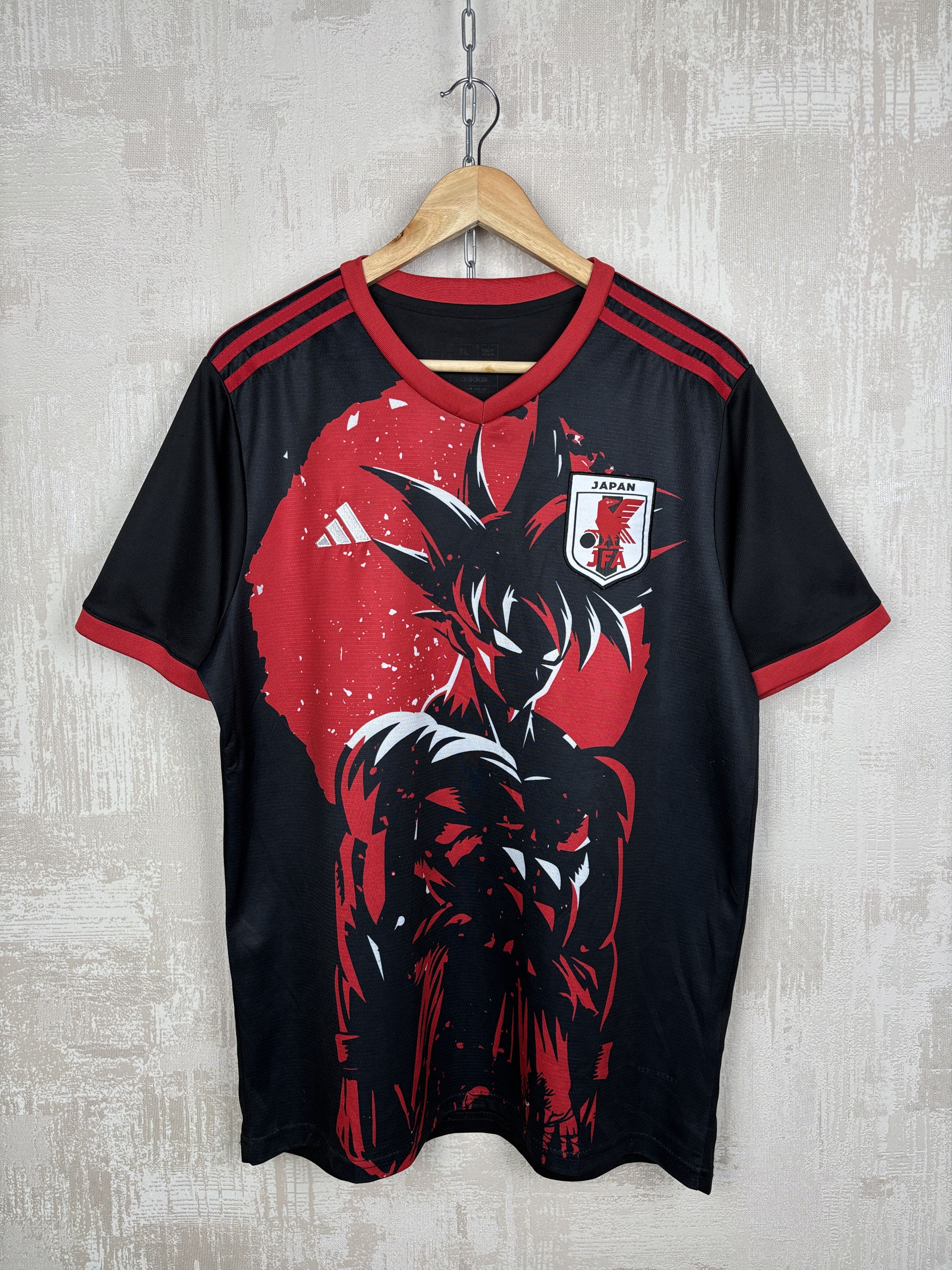 Adidas Adidas Japan JFA Dragon Ball Z Goku Anime Soccer Jersey Size US XL / EU 56 / 4 - 1 Thumbnail