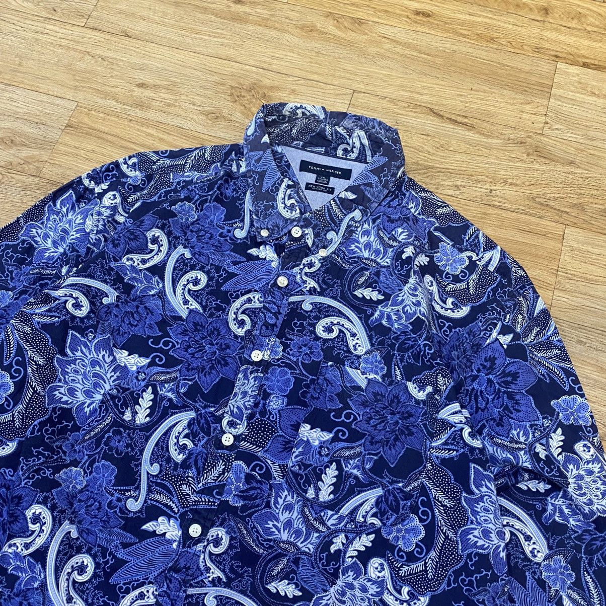 Tommy Hilfiger Tommy Hilfger Batik Indonesia Button Ups Shirts Size US XXL / EU 58 / 5 - 3 Thumbnail
