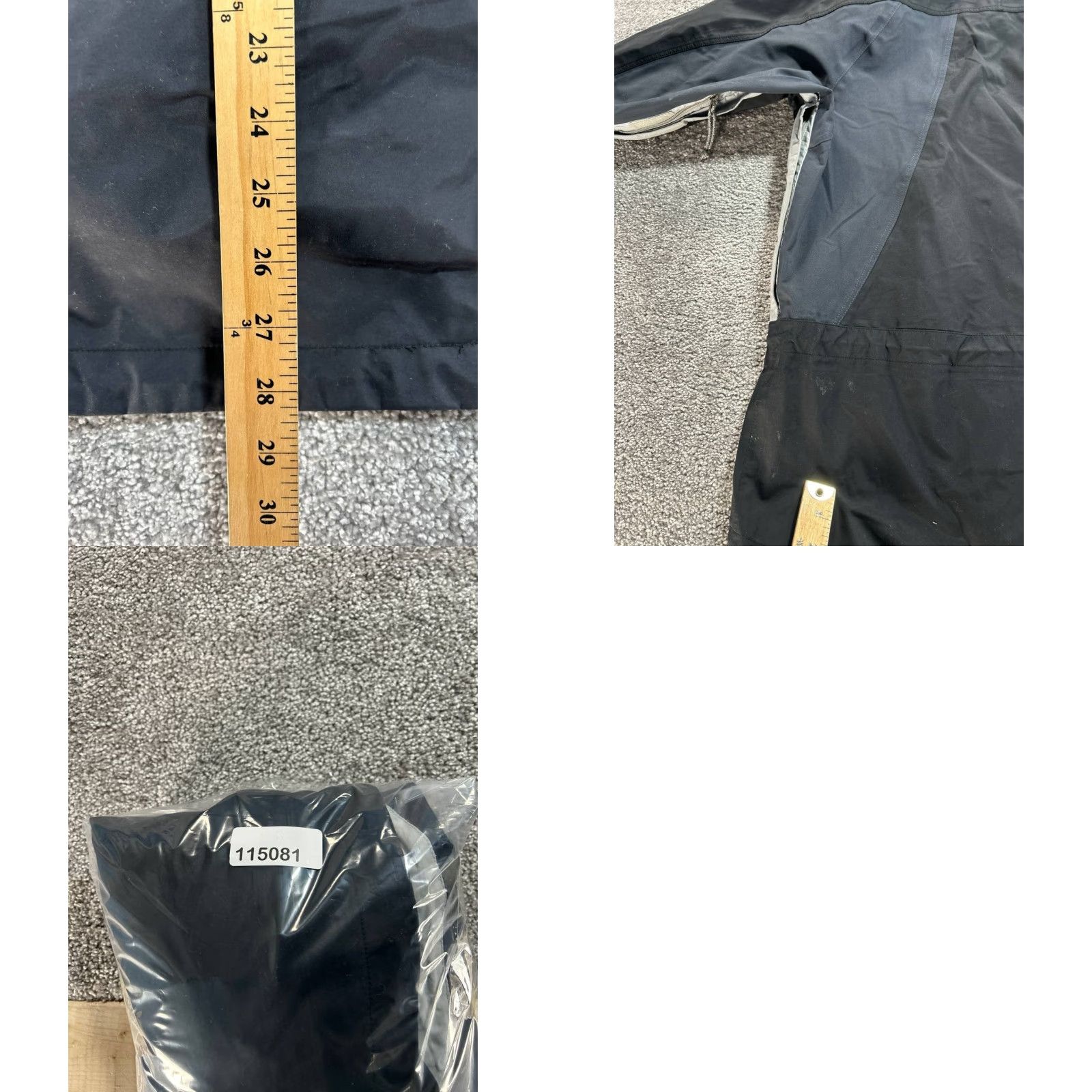 Patagonia VINTAGE Patagonia Torre Jacket Women Small Black Nylon Logo Hooded Full Zip Jacket Size S / US 4 / IT 40 - 9 Thumbnail