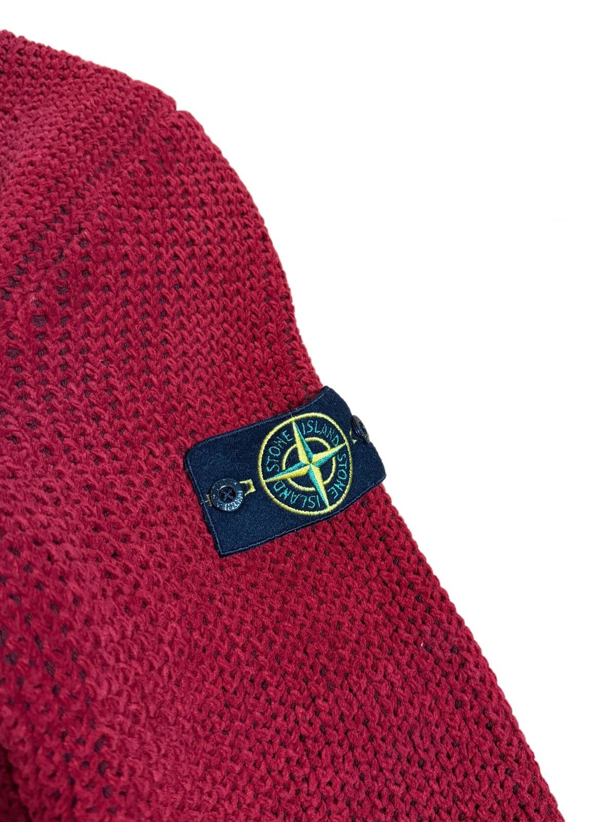 Stone Island 🔥Rare Stone Island Thick President Knit Zipped Hoodie/Jacket Size US XL / EU 56 / 4 - 8 Thumbnail