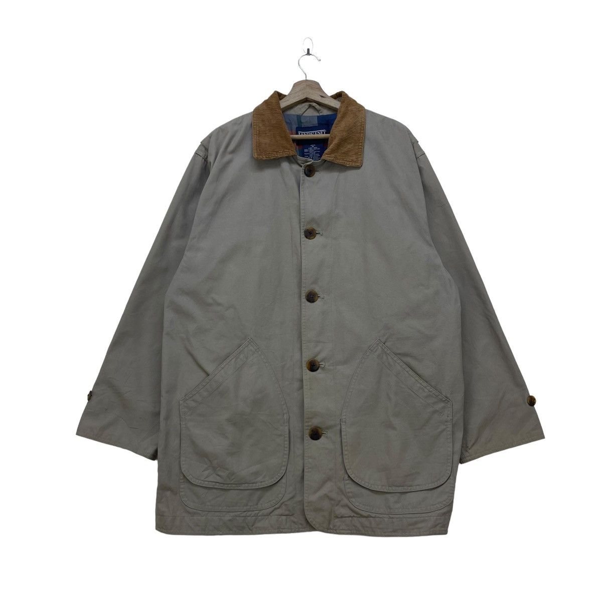 Carhartt 🔥Vintage Land End Chore Jacket Size US M / EU 48-50 / 2 - 2 Thumbnail
