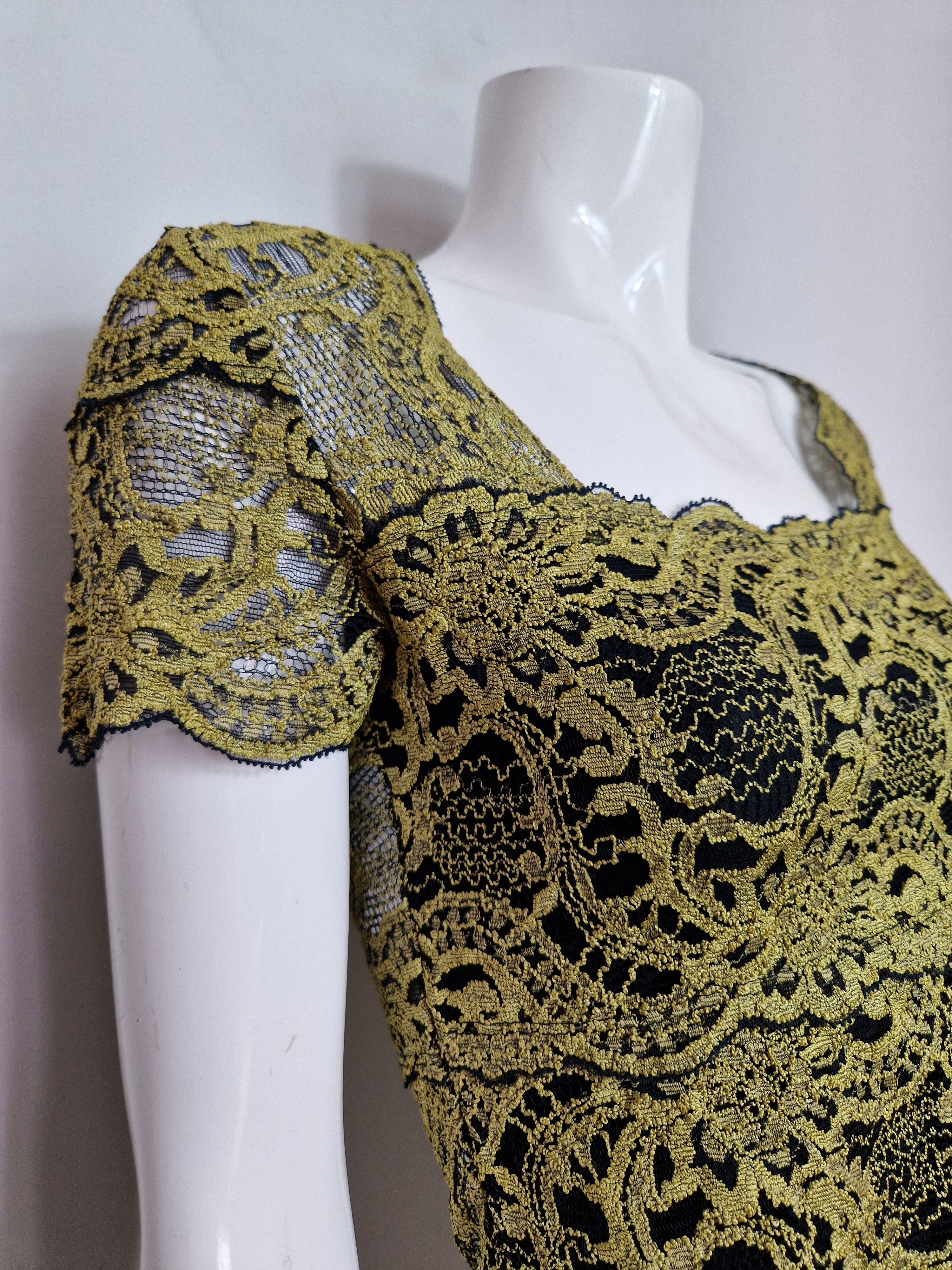 Vintage vintage mesh lace top vintage y2k affliction Size S / US 4 / IT 40 - 9 Thumbnail