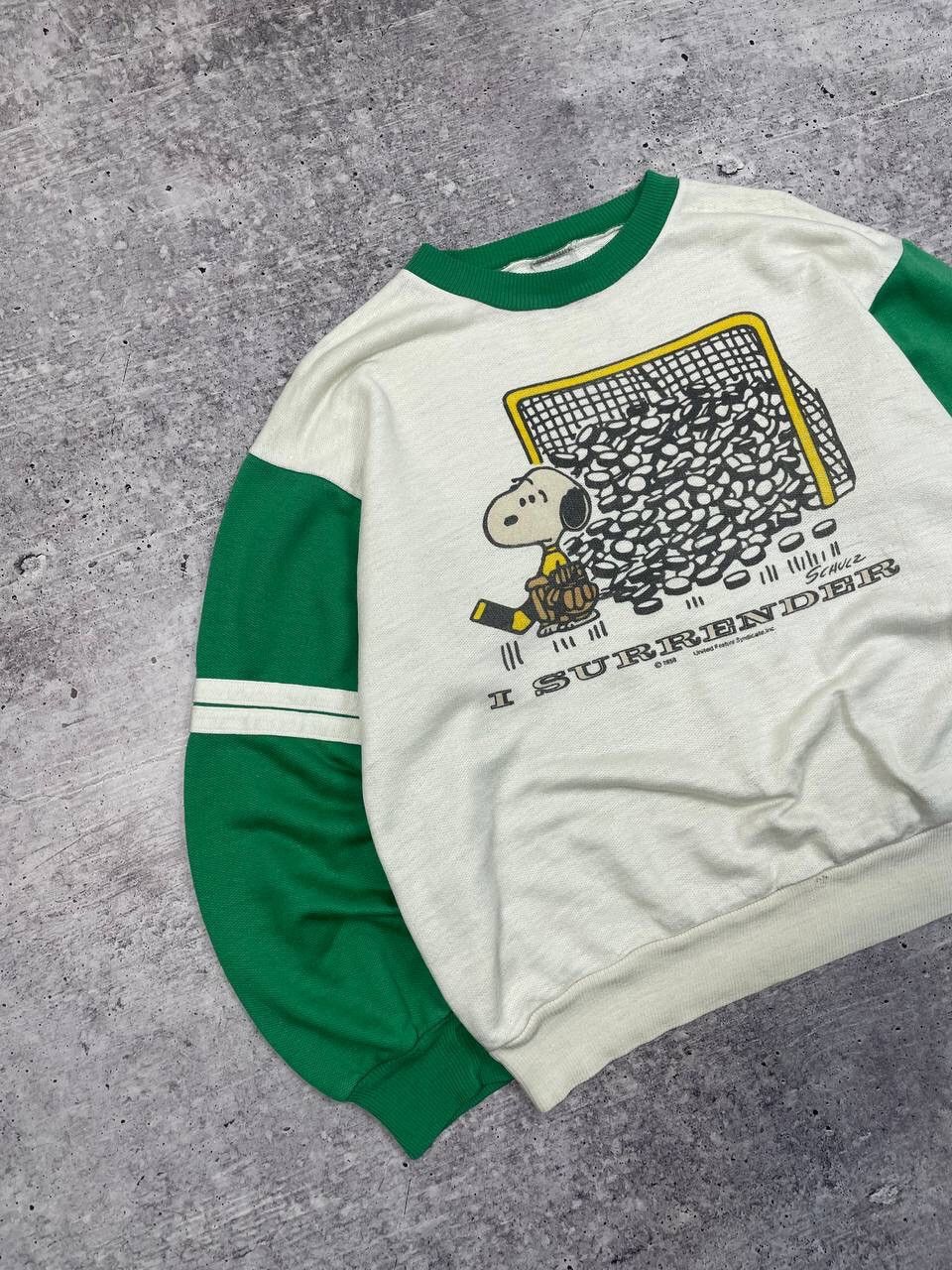 Vintage Vintage Snoopy Peanuts I Surrender Sweatshirt Y2K Size US M / EU 48-50 / 2 - 2 Thumbnail