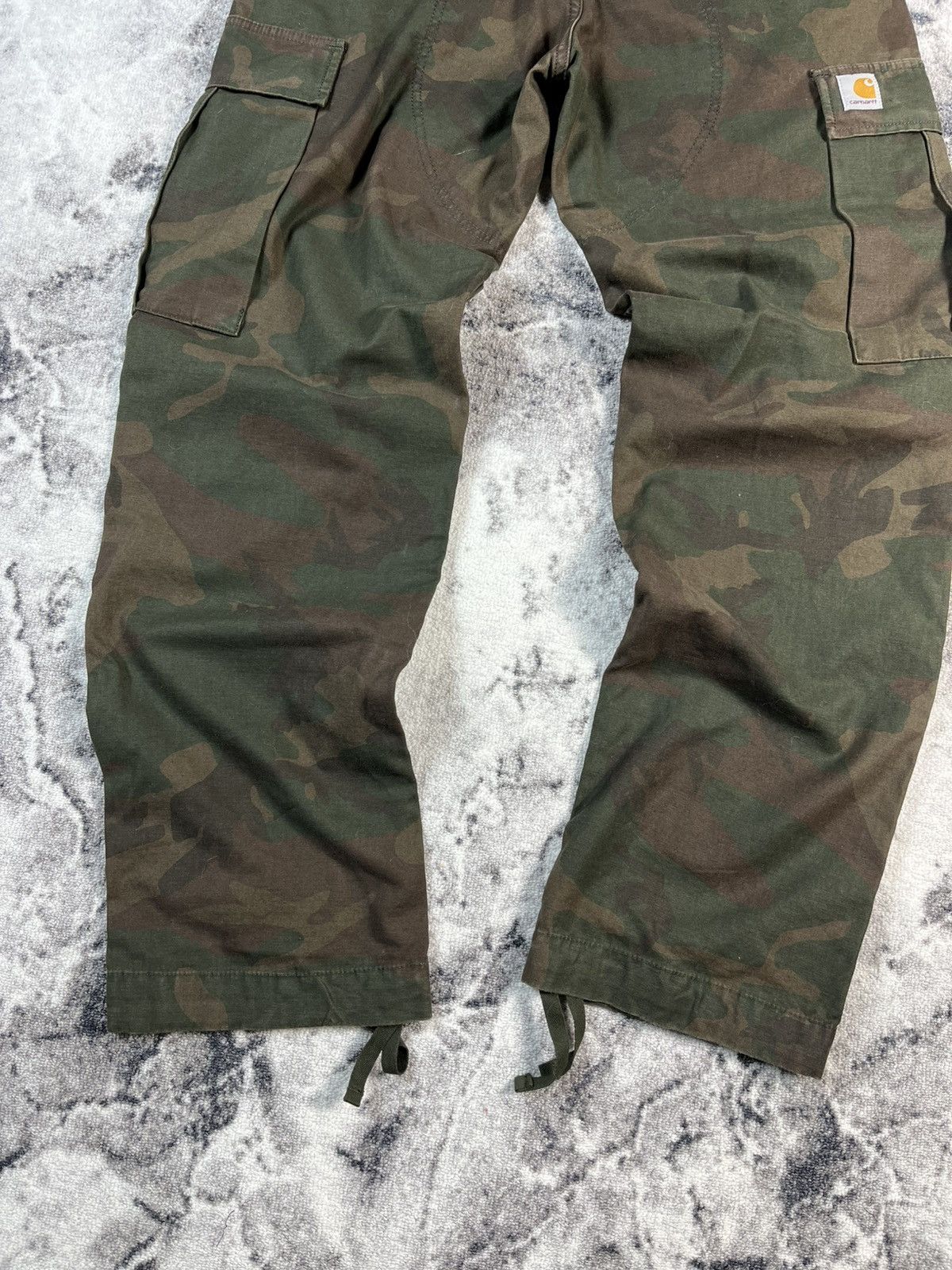 Carhartt Carhartt WIP Camo Cargo Pants Military 31x32 Fit M Size US 31 - 10 Thumbnail