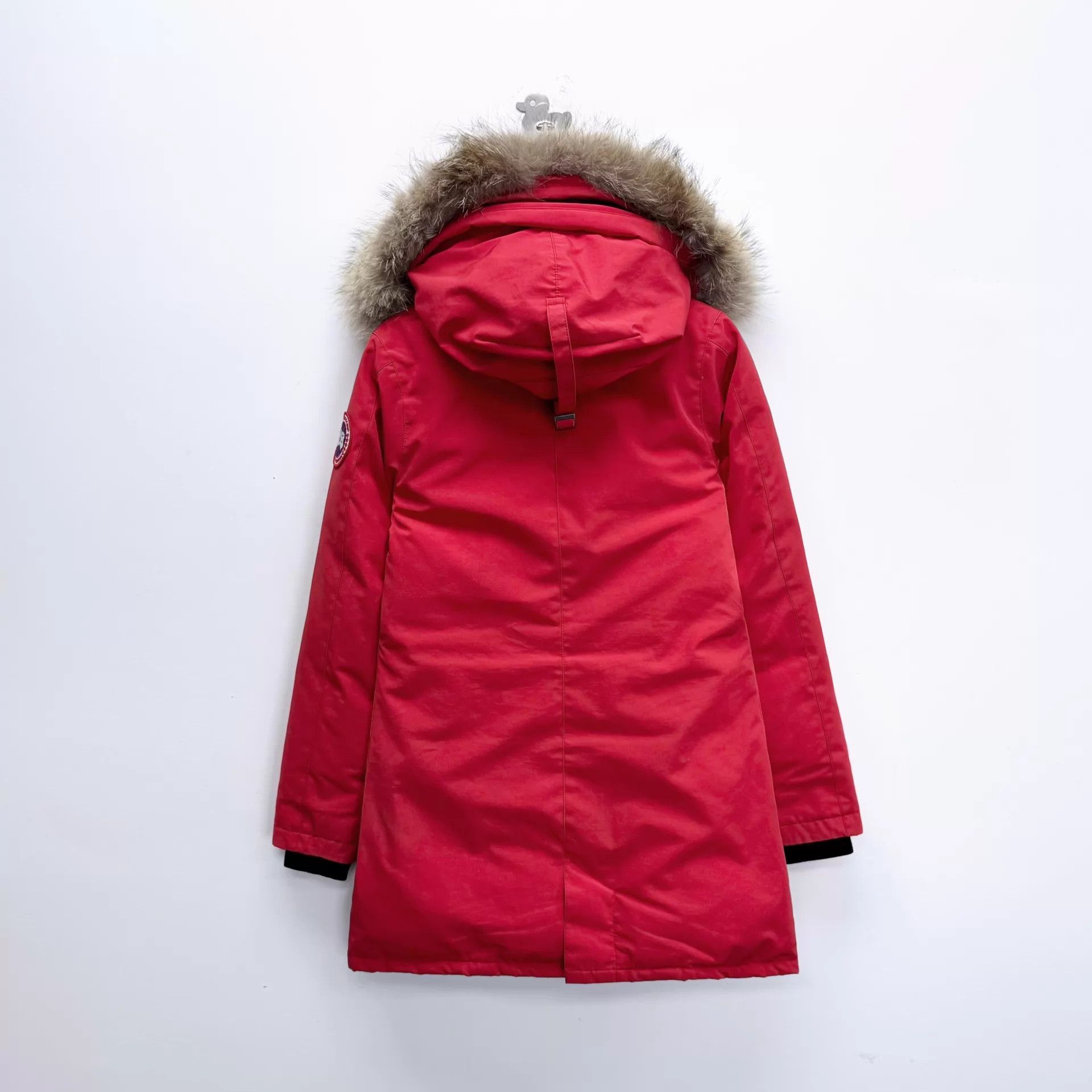 Canada Goose Canada Goose Red Hidden Zip Snap Cuff Parka XS Size XS / US 0-2 / IT 36-38 - 2 Thumbnail