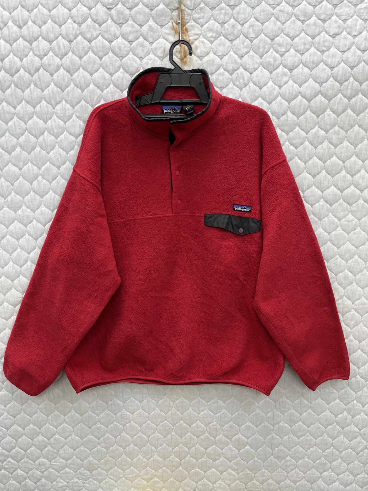 image of Archival Clothing x Patagonia Steals VTG Patagonia Synchilla Pullover in Red, Men's (Size XL)