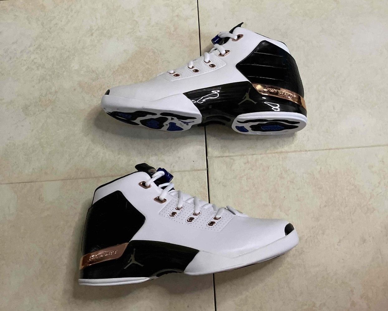 Jordan Brand Size 9.5 - Air Jordan 17+ Retro 2016 Copper Size US 9.5 / EU 42-43 - 2 Thumbnail