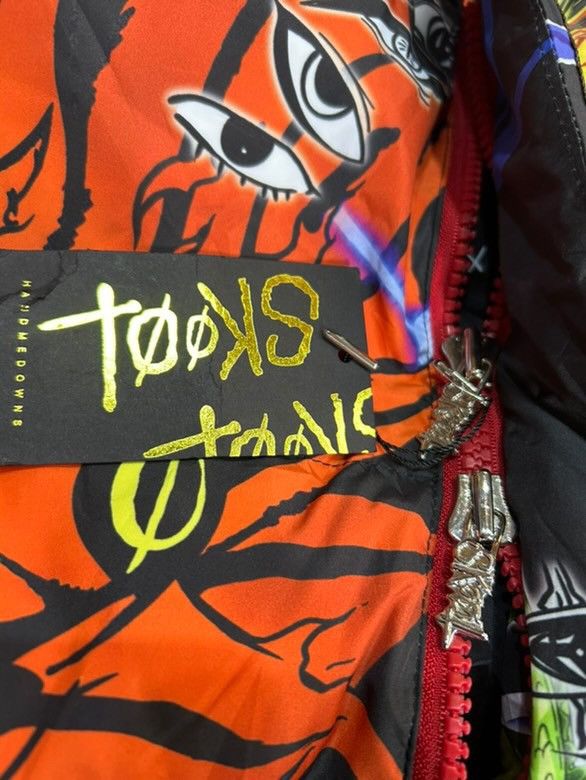 Anime × Japanese Brand SKOOT Apparel Dipped in Anime Puffer Vest Size US L / EU 52-54 / 3 - 6 Thumbnail