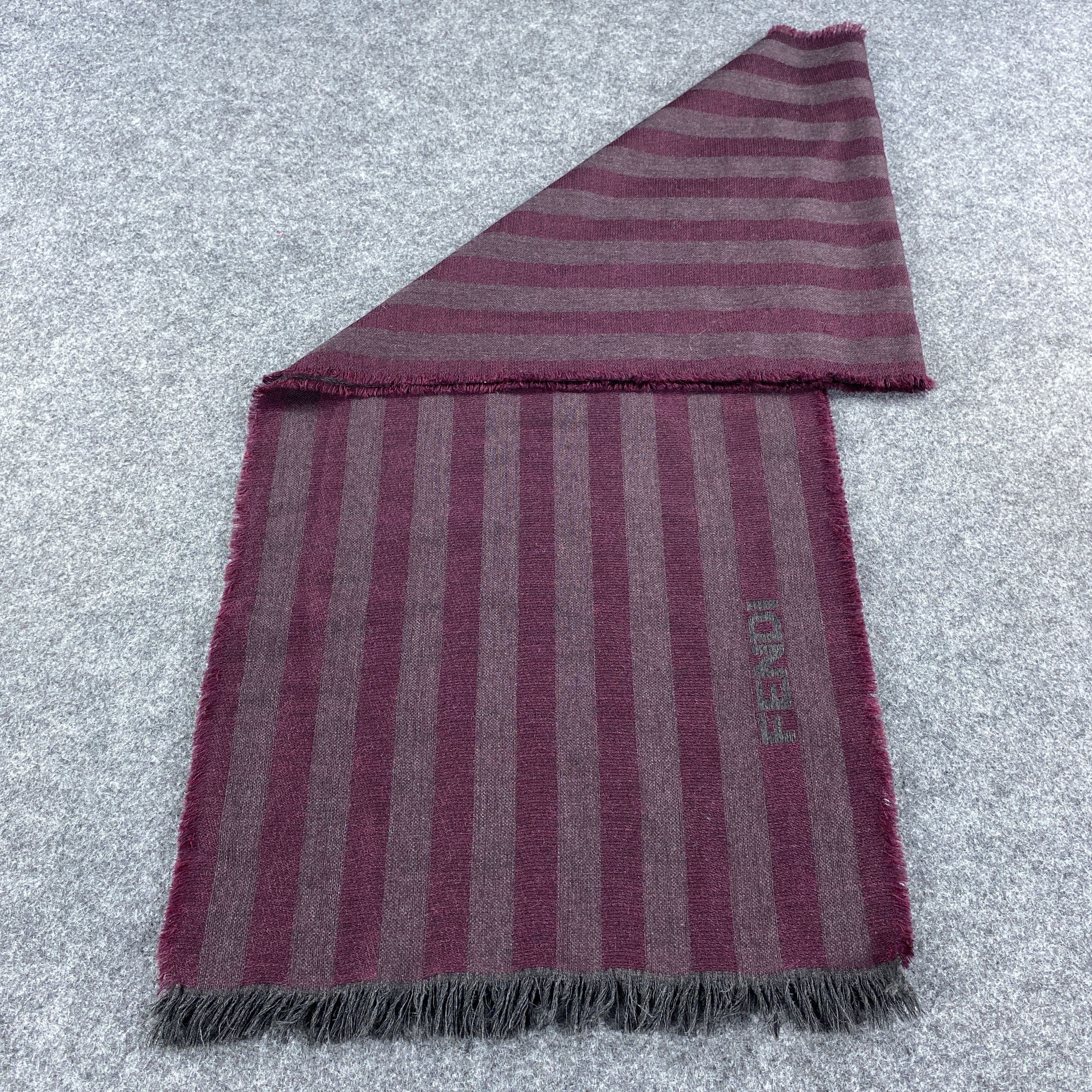 Fendi × Vintage GF10424 Fendi Scarf Neck Wear Muffler Size ONE SIZE - 4 Thumbnail