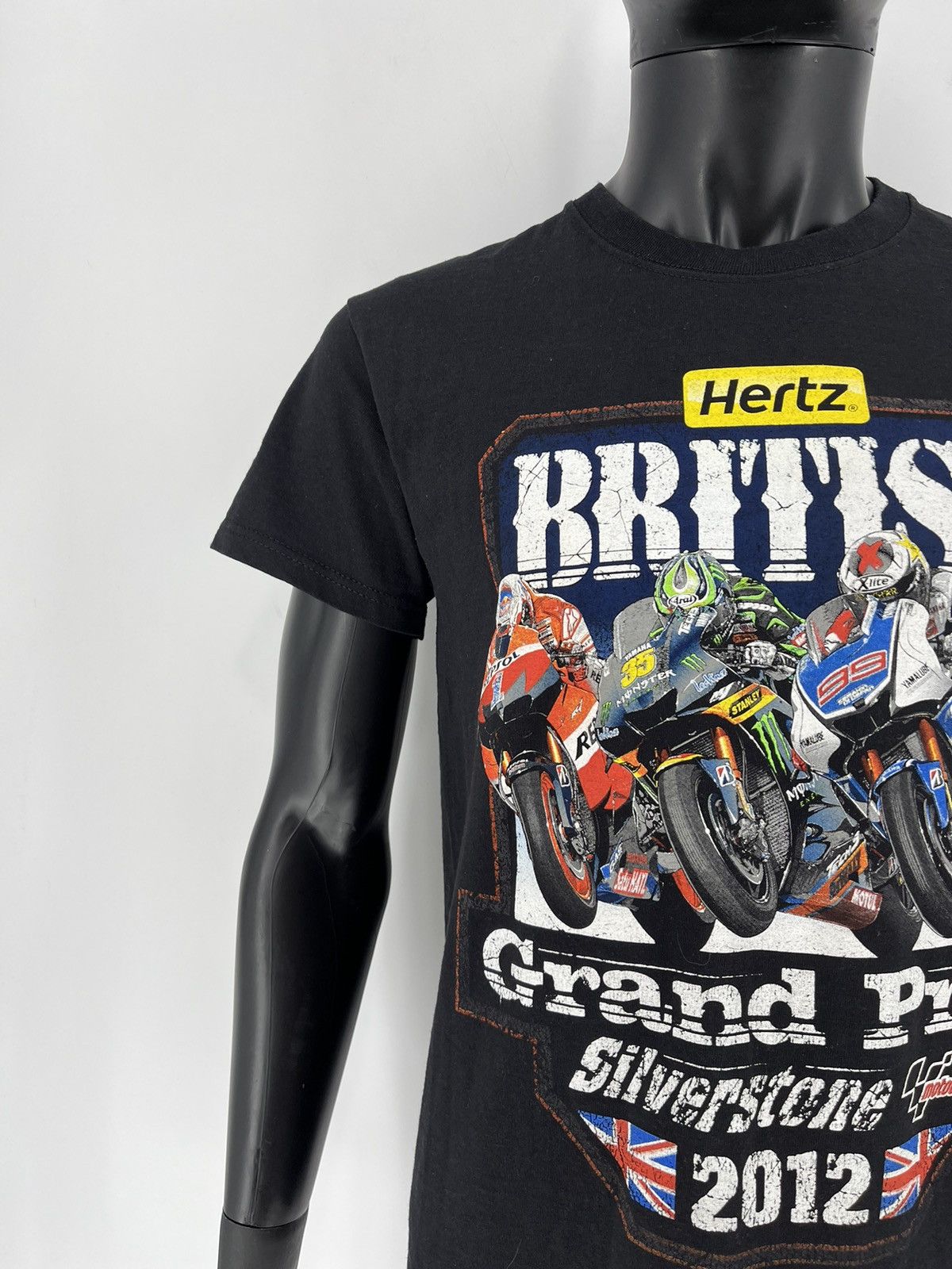 Vintage Vintage 2012 Motocycle Moto British Grand Prix Silverstone Size US M / EU 48-50 / 2 - 6 Thumbnail
