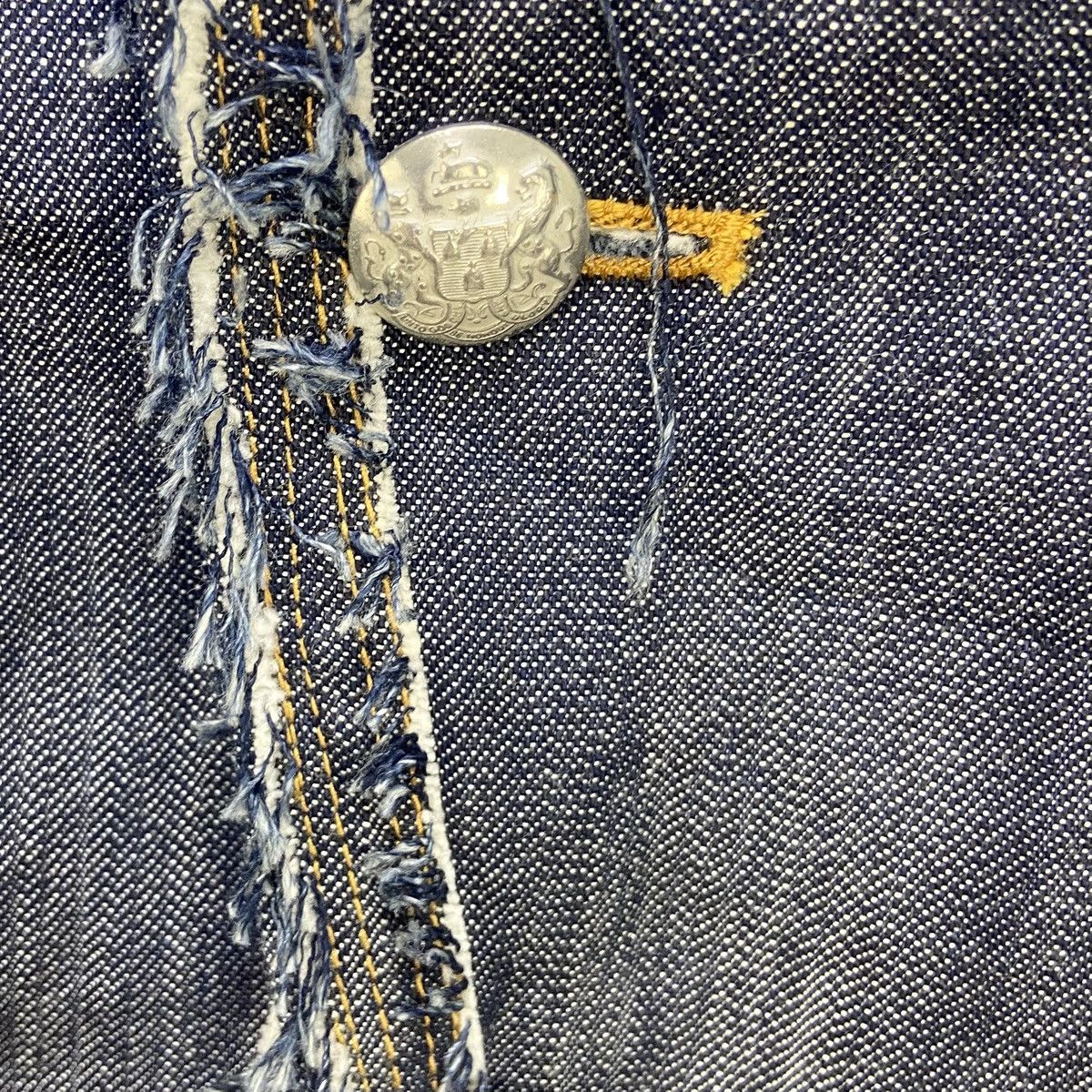 Indian Motorcycle Indian Motorcycles Distressed Denim Jacket Size US S / EU 44-46 / 1 - 18 Thumbnail