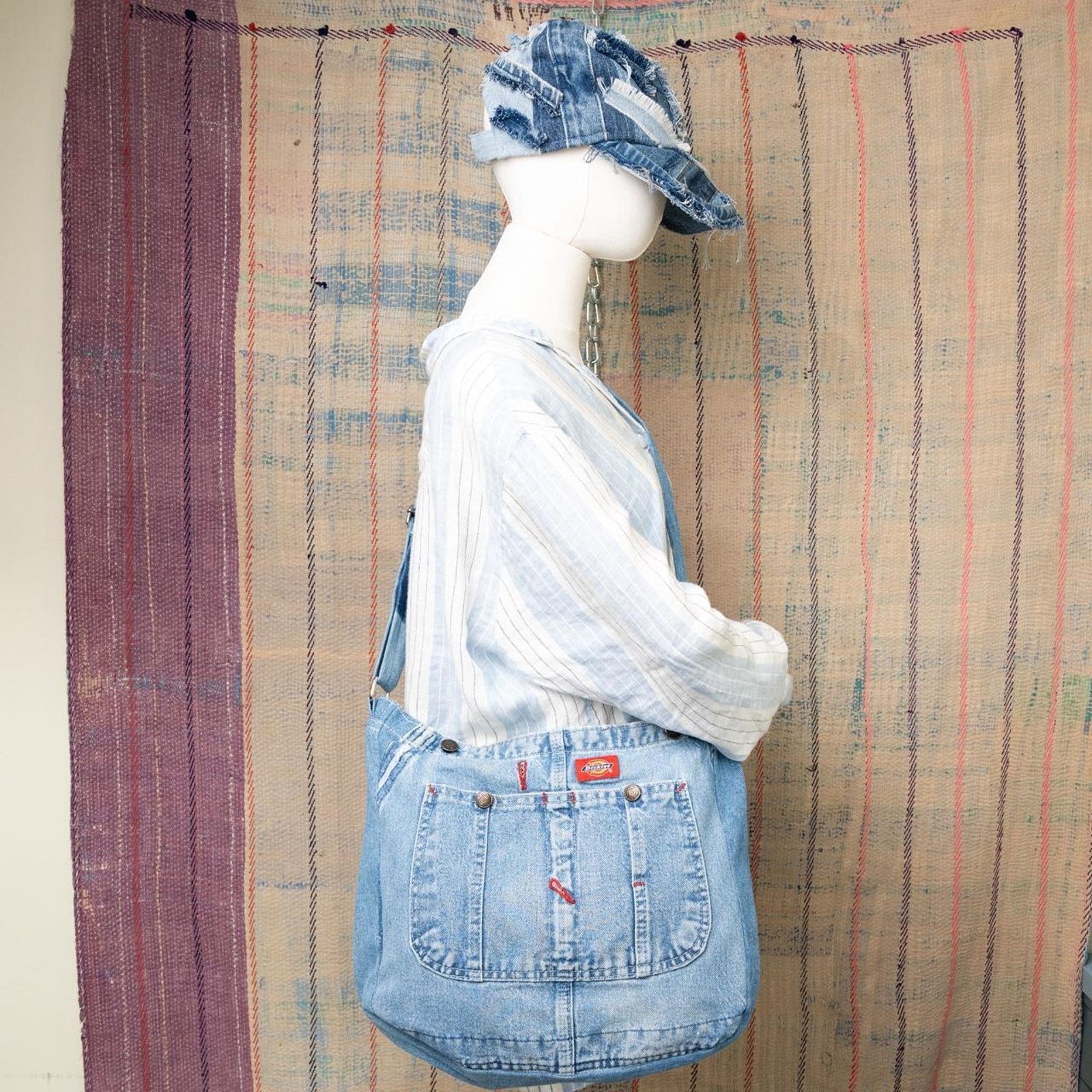 Dickies Custom upcycled tote bag Size ONE SIZE - 2 Thumbnail
