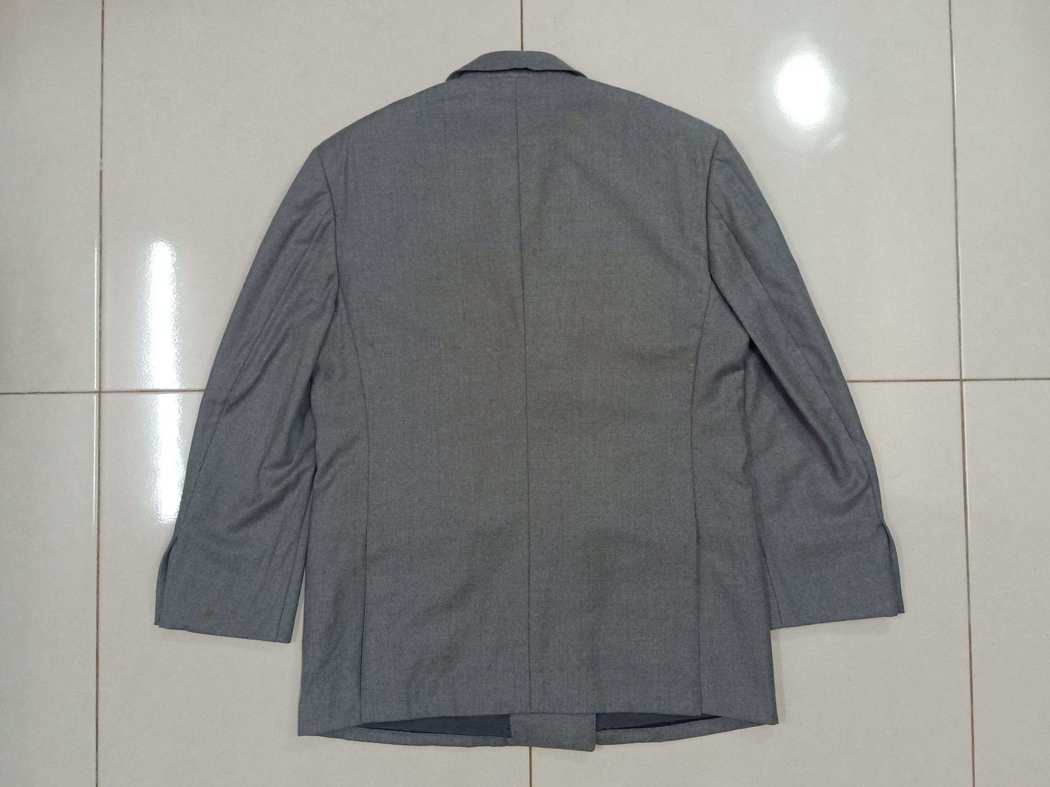 Lanvin × Other LANVIN Classique Paris Wool Gray Color Full Button Blazers Size 46R - 4 Thumbnail