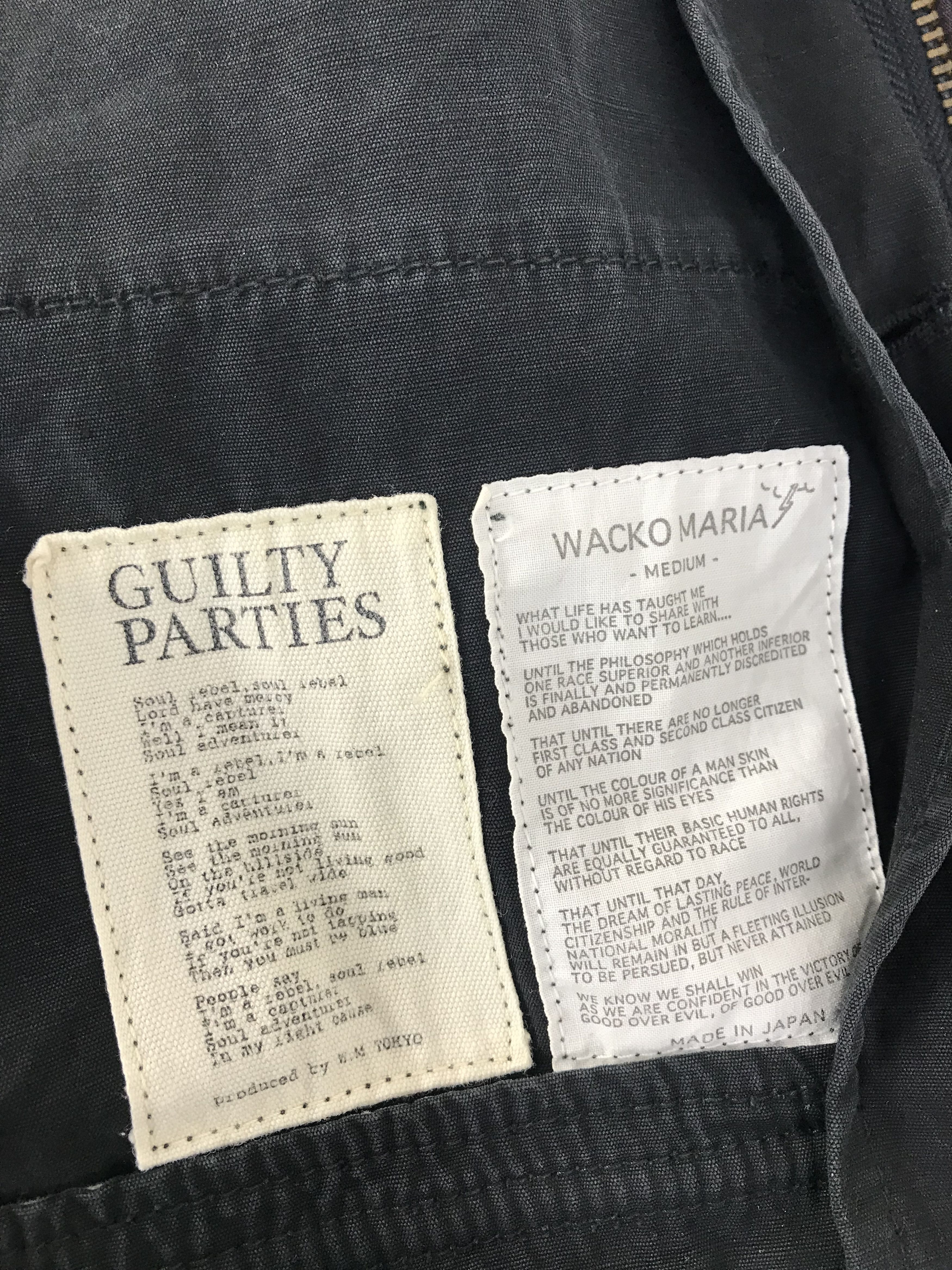 Wacko Maria Rare Wacko Maria Guilties Parties Fatigue Khakis Jacket Size US M / EU 48-50 / 2 - 8 Thumbnail