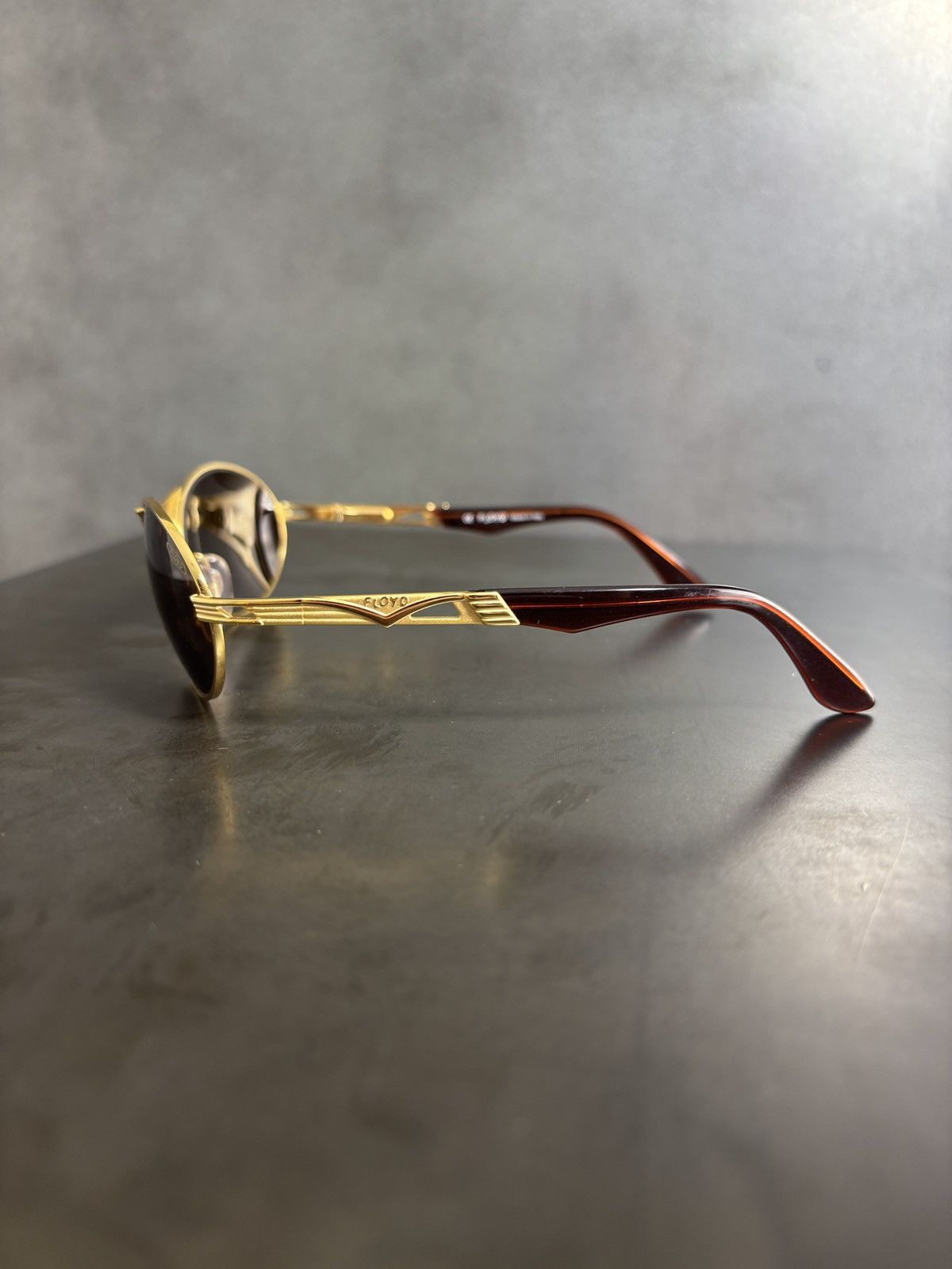 Vintage NOS 1990s Vintage Sunglasses Floyd Eyewear Metal Italy JPG Size ONE SIZE - 6 Thumbnail