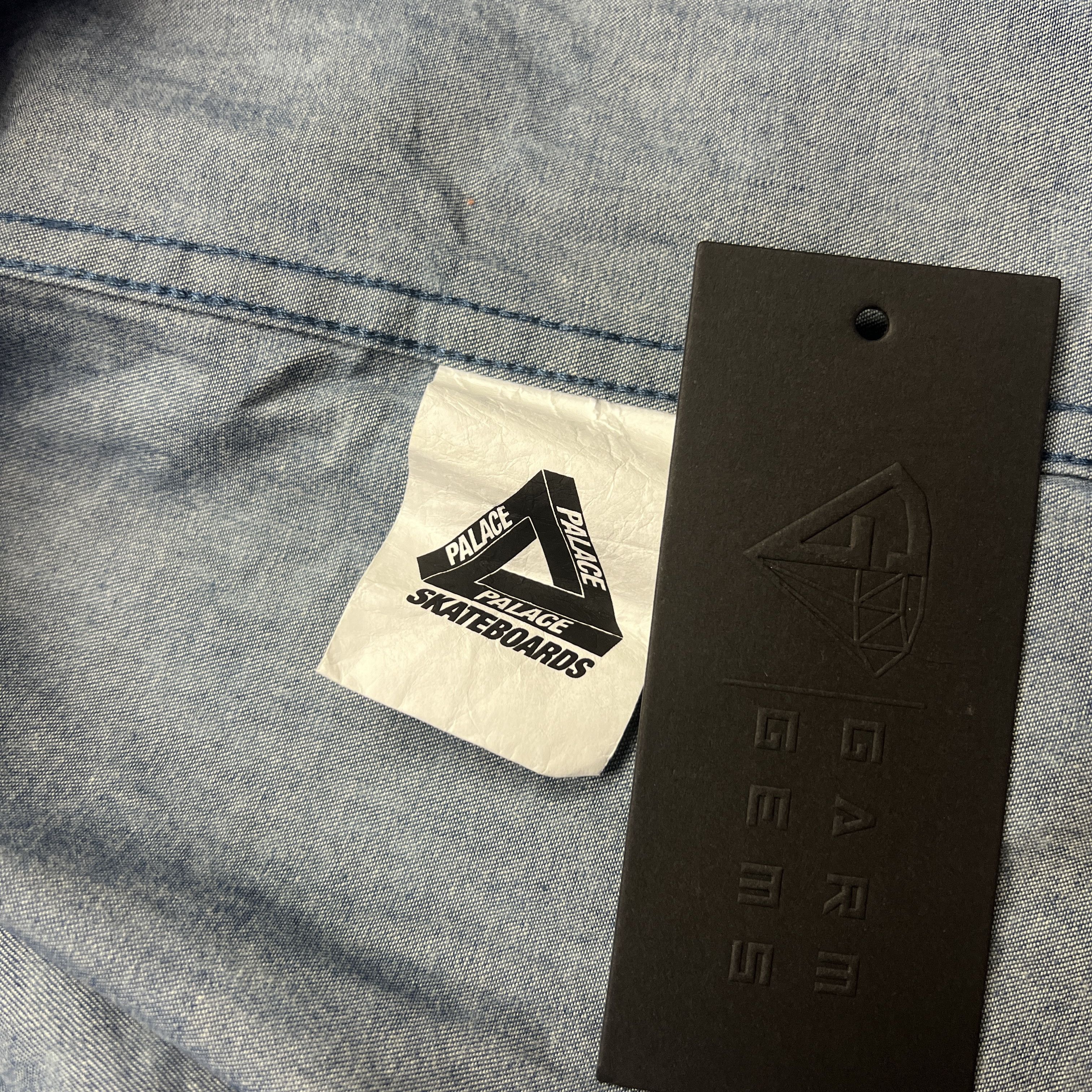 Palace Palace Ye Olde But A Goldie Button Up Long Sleeve Shirt Size US L / EU 52-54 / 3 - 4 Thumbnail