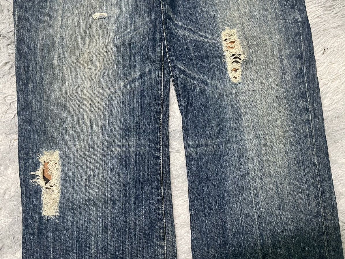 Stussy VINTAGE STUSSY BAGGY DENIM PANT RARE DESIGN Size US 35 - 6 Thumbnail