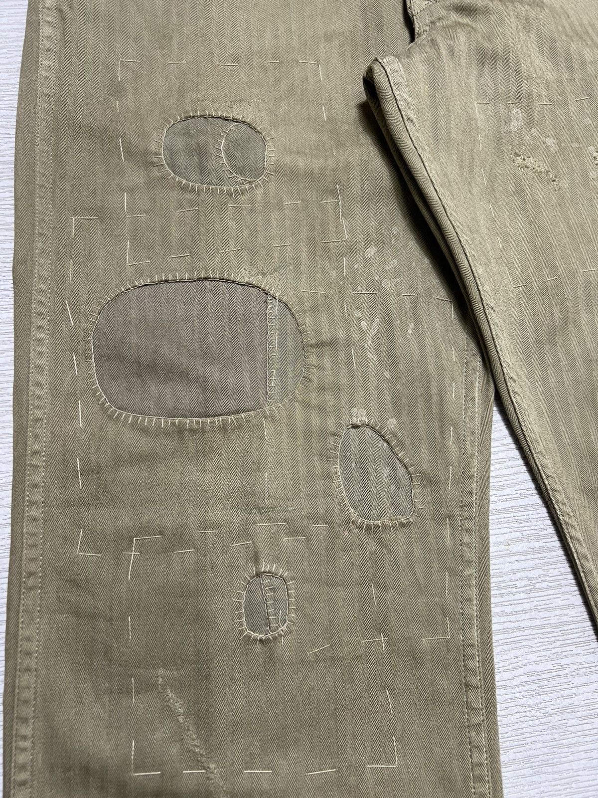 RRL Ralph Lauren RRL Ralph Lauren - Double RL U.S Military Distressed Pants Size US 30 / EU 46 - 6 Thumbnail