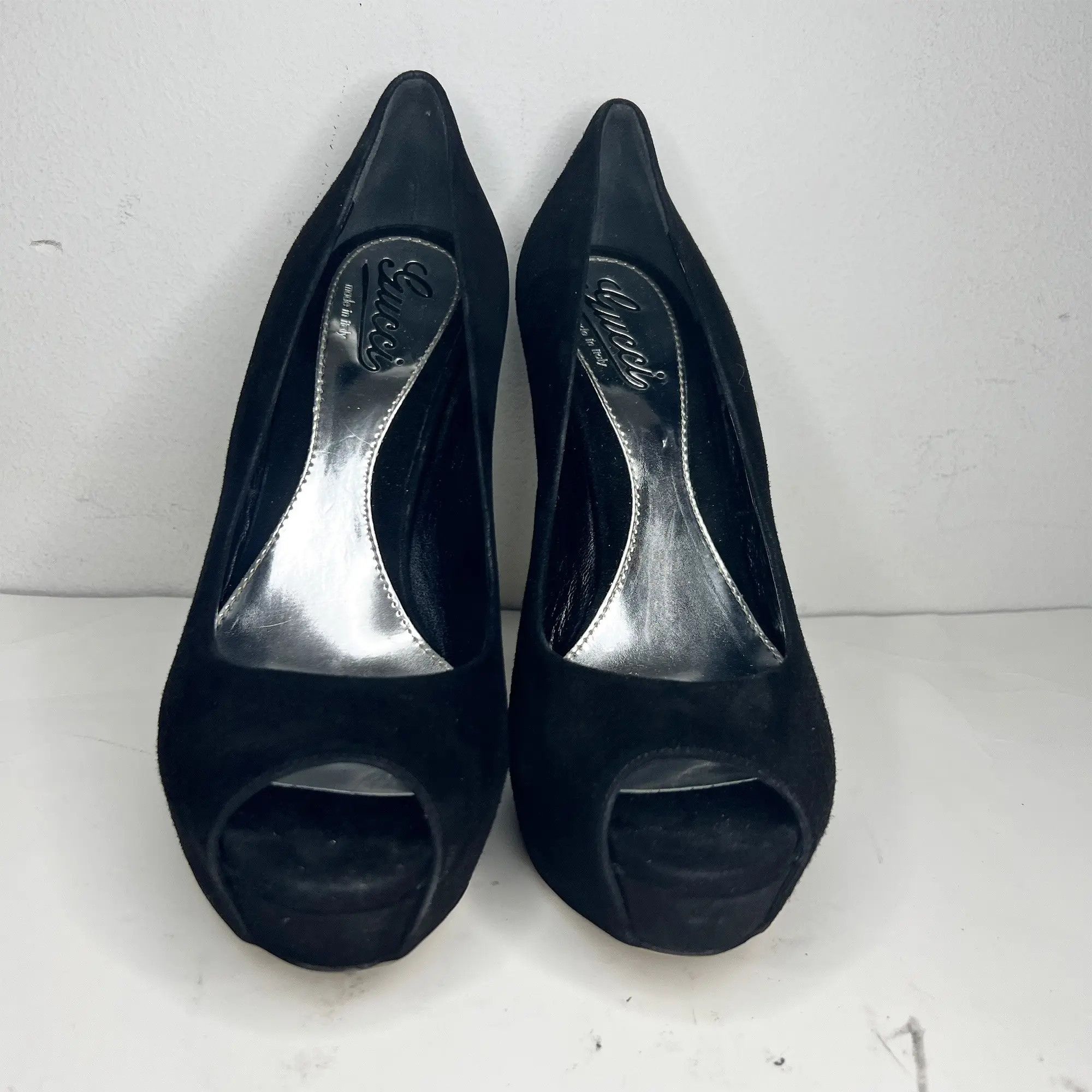 Gucci Gucci High Heel Suede Size US 7.5 / IT 37.5 - 2 Thumbnail