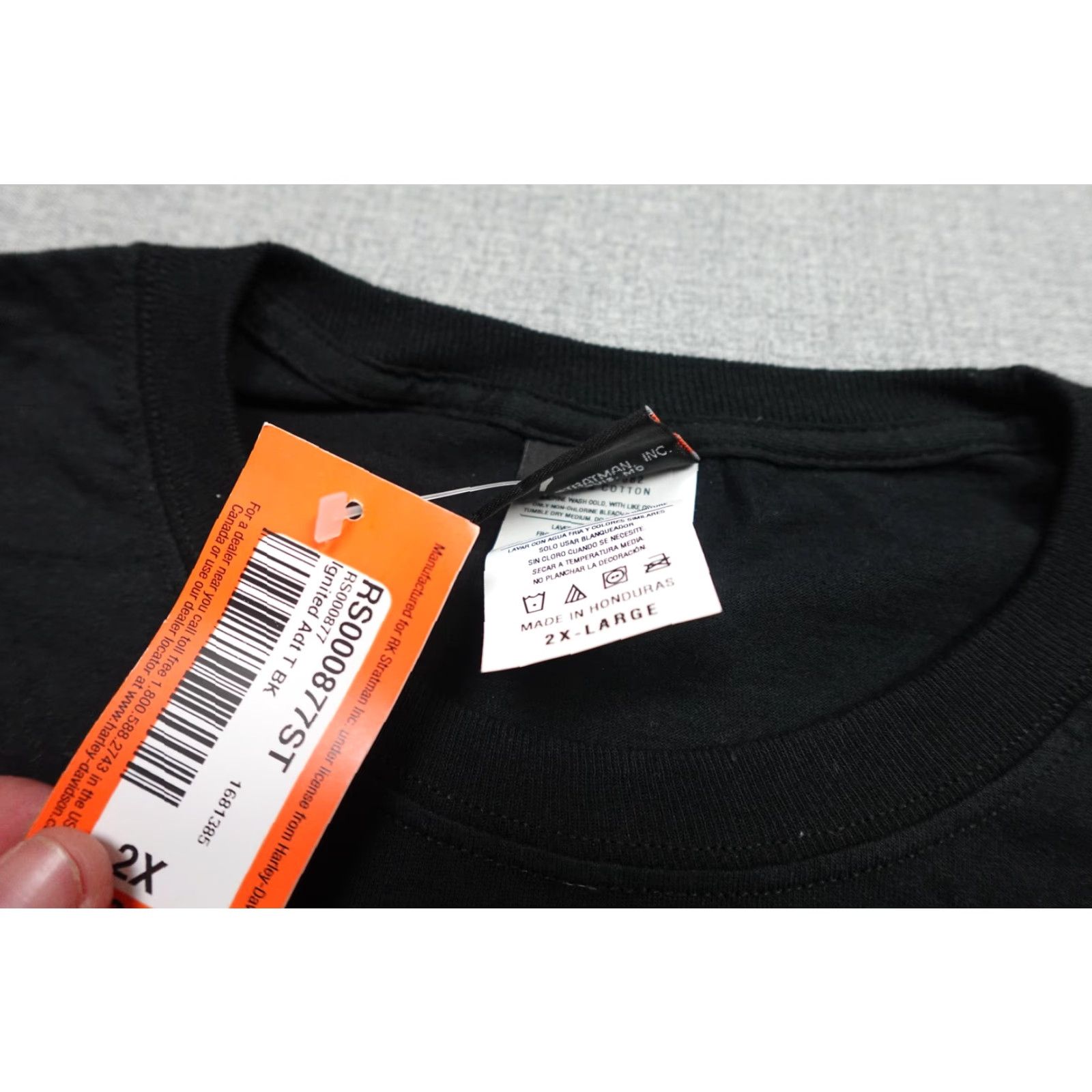 Harley Davidson Harley-Davidson Shirt Mens 2XL Black South Dakota Sturgis Flames Graphic Print Crew Neck T-Shirt Mens Size US XXL / EU 58 / 5 - 3 Thumbnail